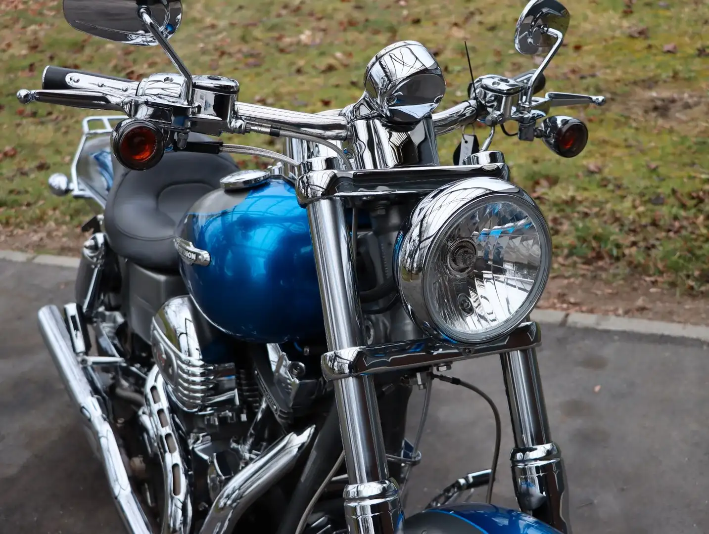 Harley-Davidson Fat Bob CVO Fat Bob 110 Screamin Eagle| AMC Auspuff! Šedá - 2