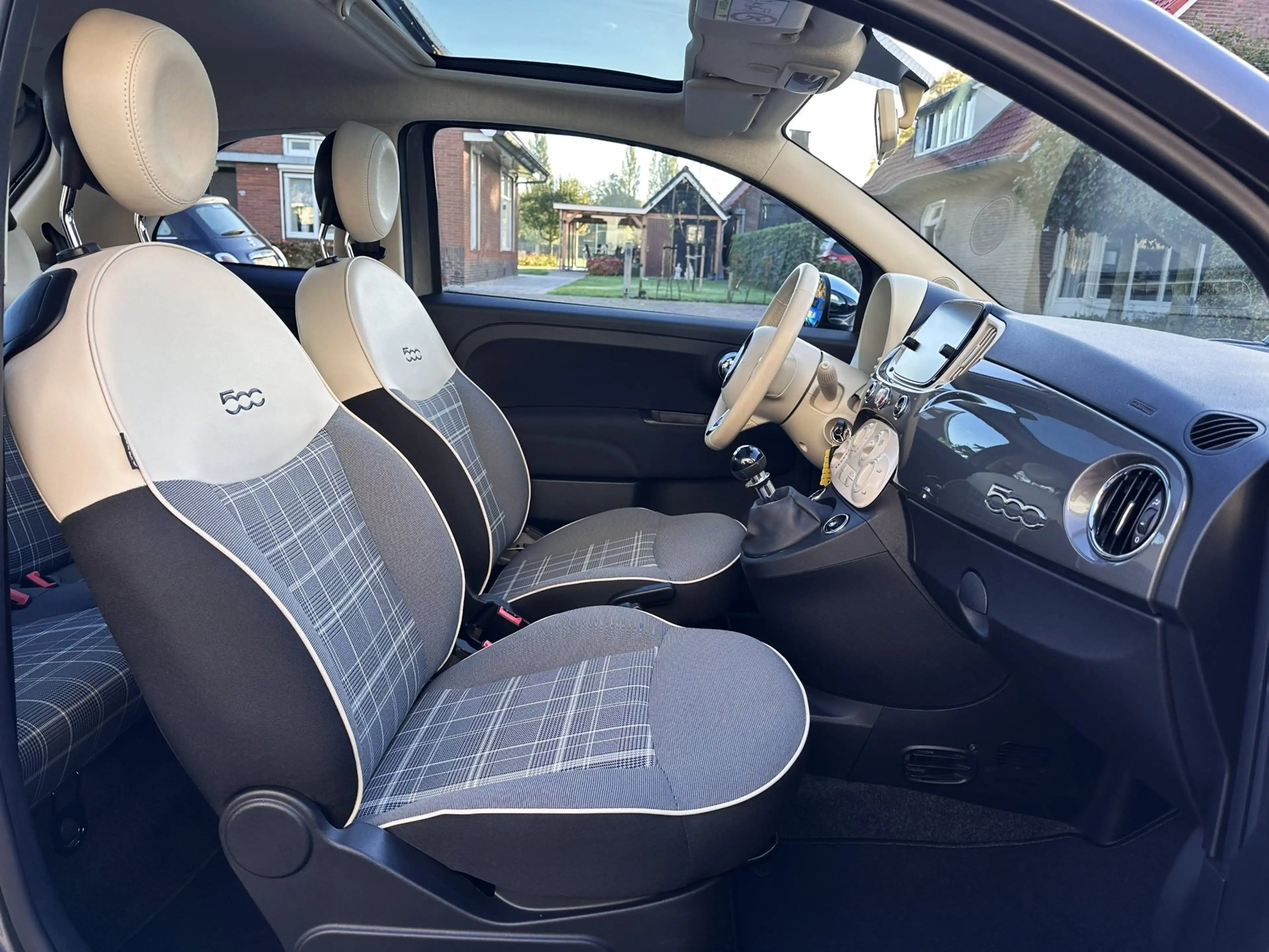 Fiat 500 1.2 Mirror Carplay Cruise PDC Panoramadak — photo 8