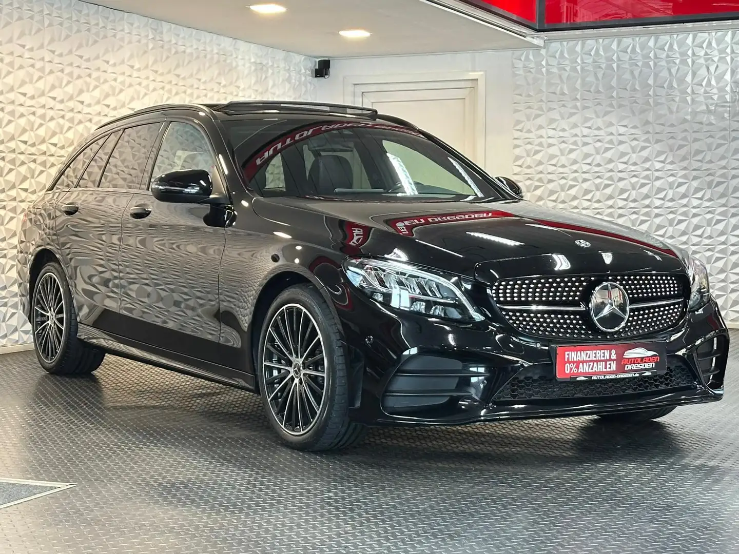 Mercedes-Benz C 300 C300d T 4 MATIC AMG NIGHT* LED#PANO#SHZ#NAVI# Noir - 2