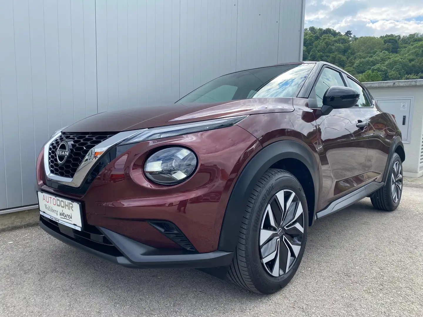 Nissan Juke 1,0 DIG-T Acenta+ Rot - 2