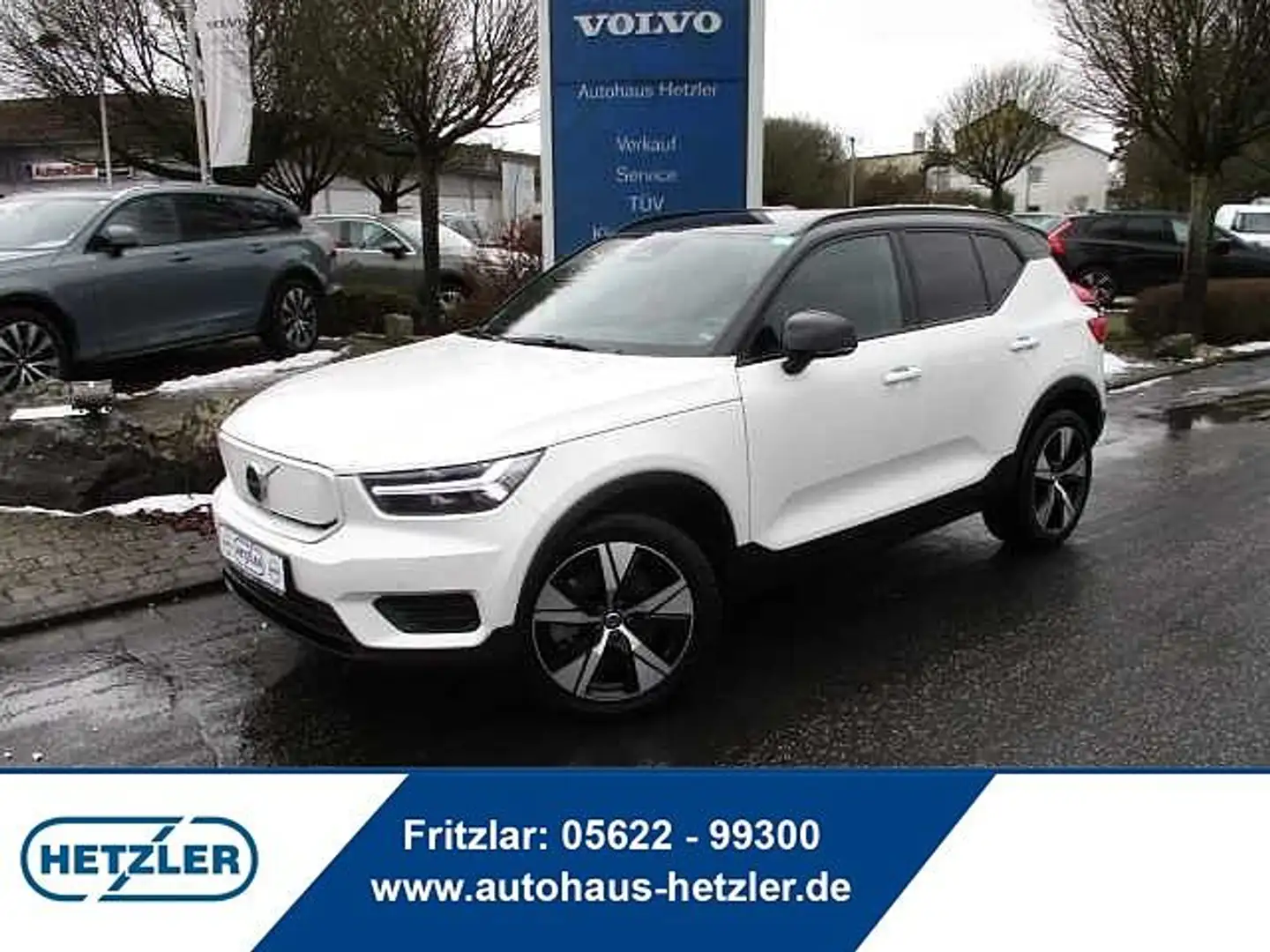 Volvo XC40 Electric Twin Recharge Plus Weiß - 1