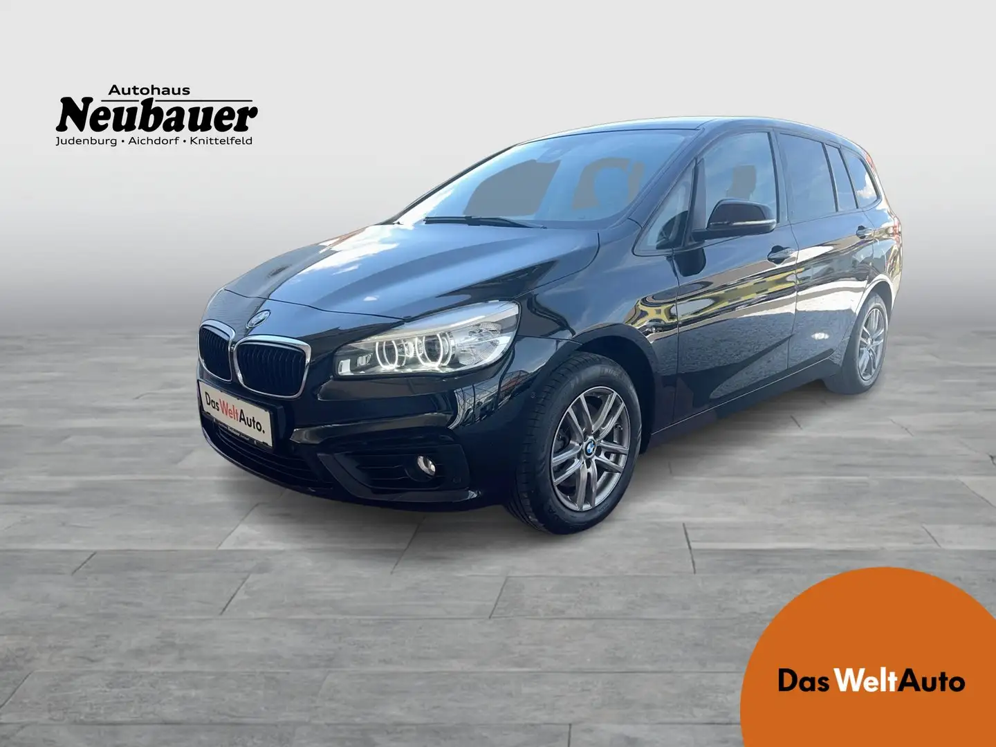 BMW 218 BMW 218d Gran Tourer Schwarz - 1