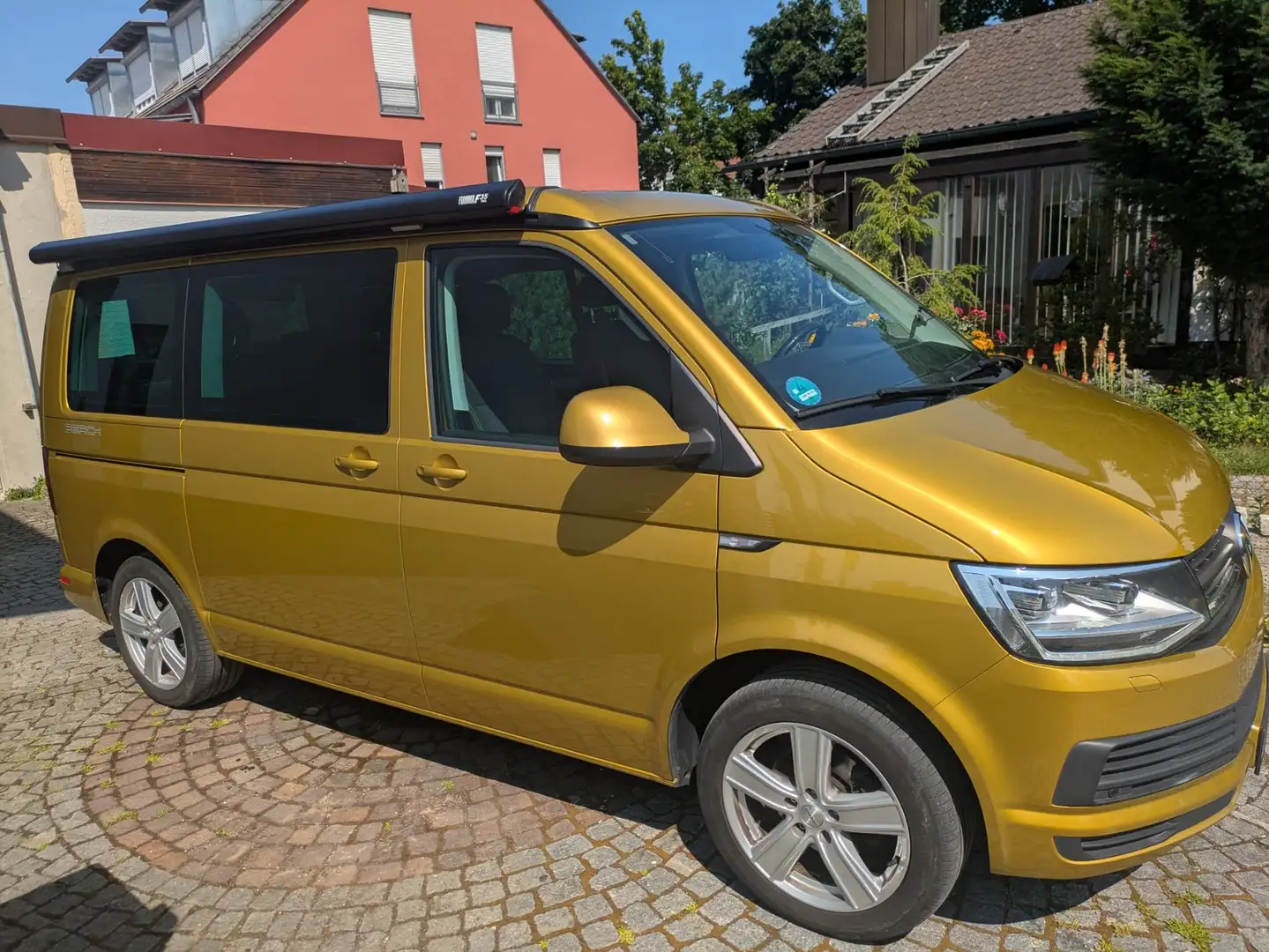 Volkswagen T6 California Transporter T6 DSG Lang Giallo - 1