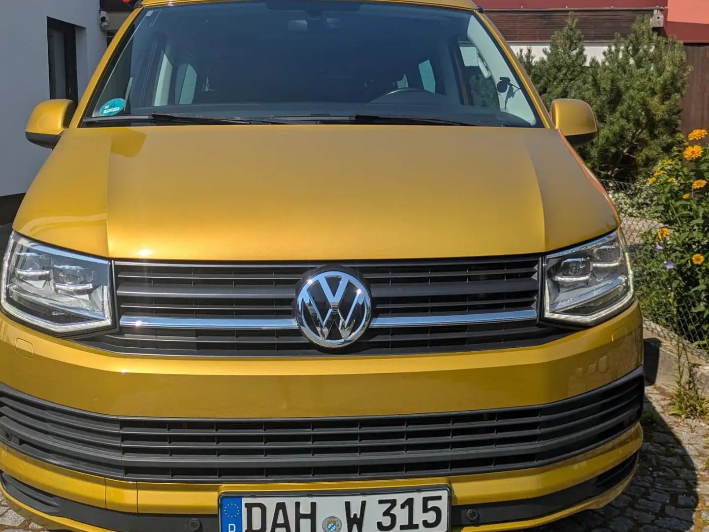 Volkswagen T6 California Transporter T6 DSG Lang Giallo - 2