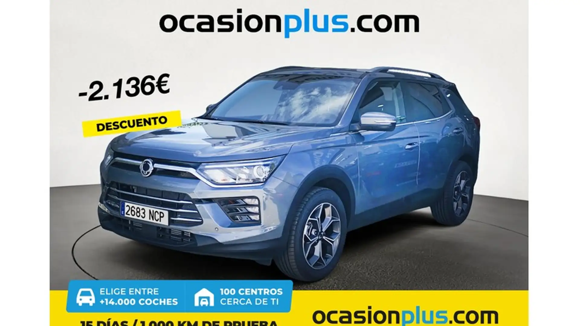 SsangYong Korando G15 Urban 4x2 Gris - 1