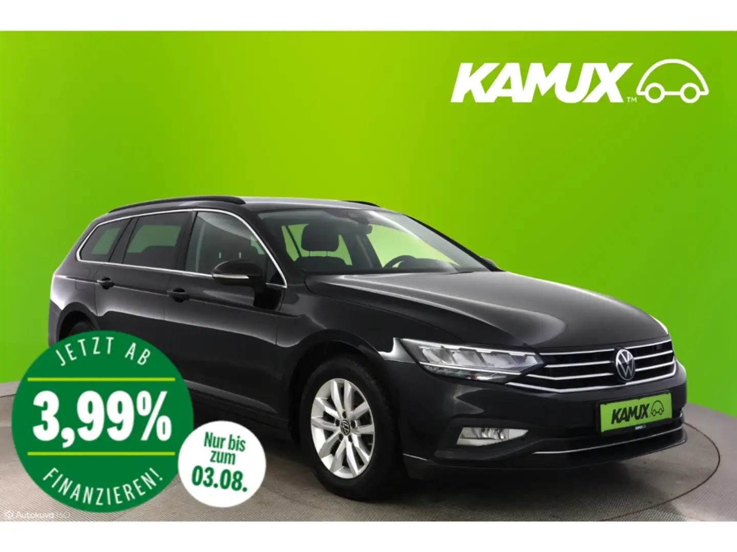 Volkswagen Passat Variant 1.5TSI DSG Business+LED+NAVI+AHK Negro - 1
