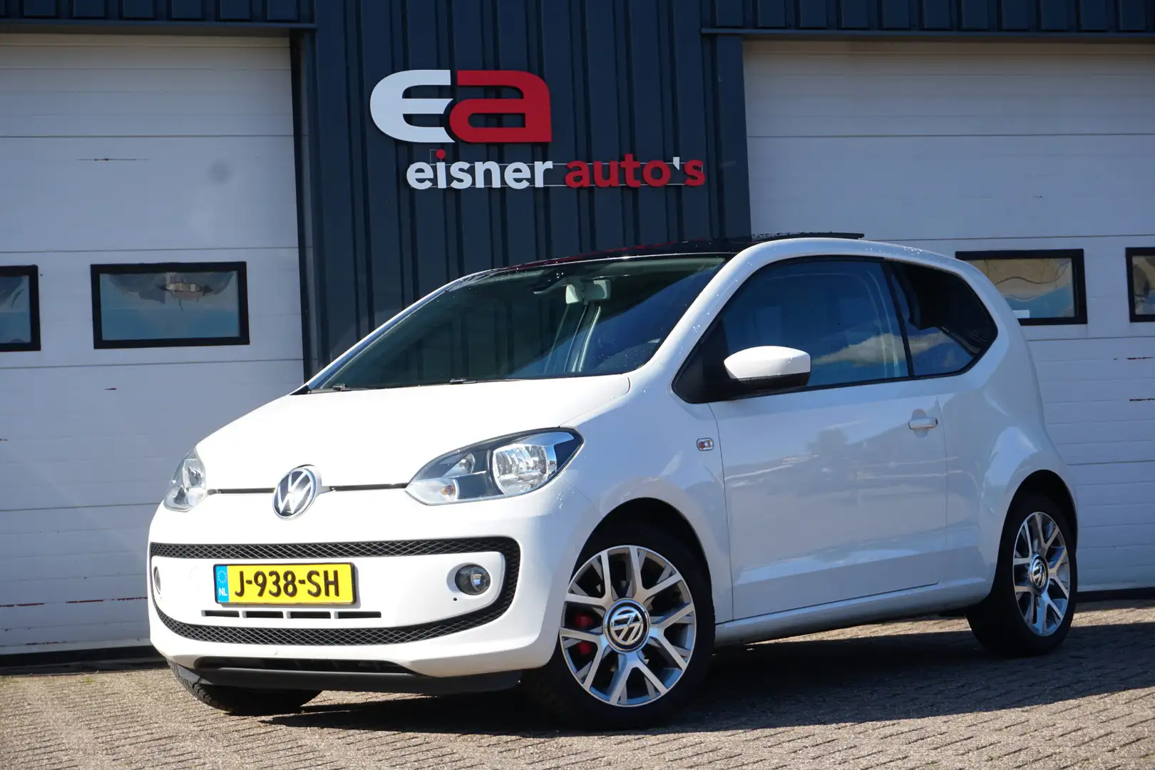 Volkswagen up! 1.0 high up! |  PANO DAK | CRUISE | PDC | STOELVER Bianco - 1