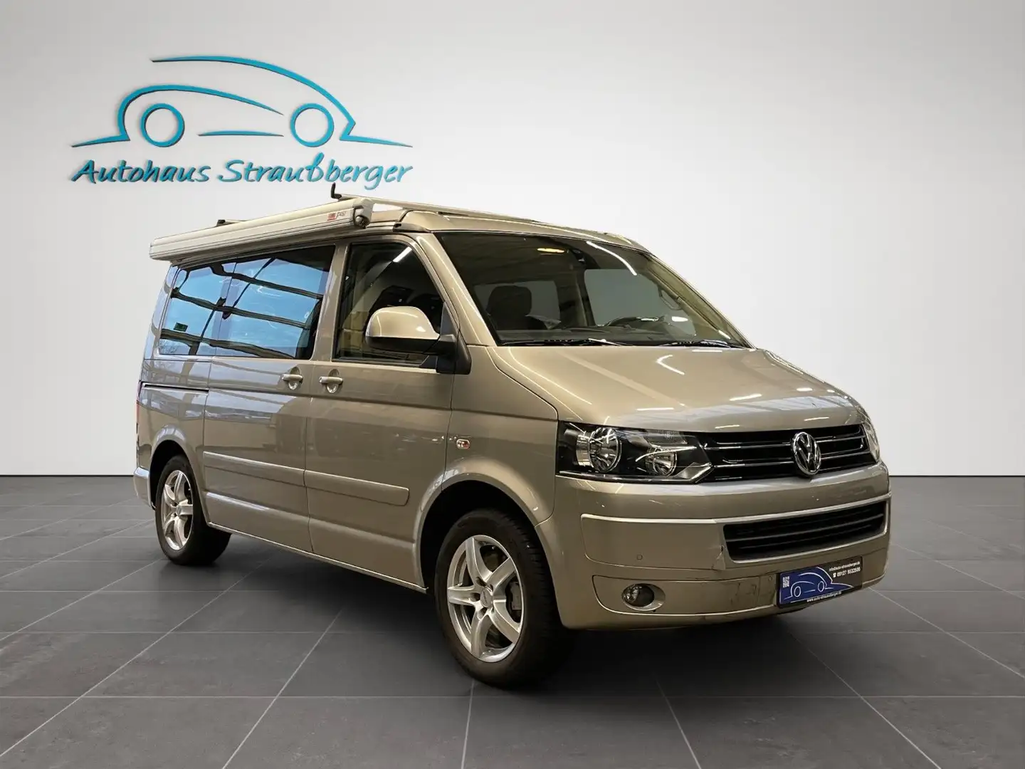 Volkswagen T5 Transporter T5 California Aufstelldach AHK 4Motion Automatik Beige - 2