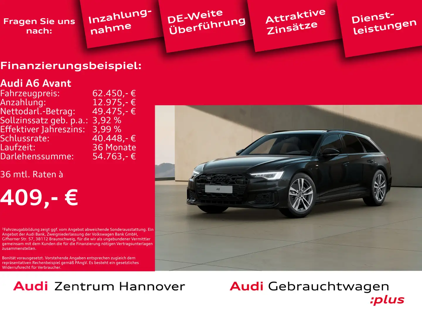 Audi A6 S line 50 TDI quattro Pano Matrix LED A Negro - 2