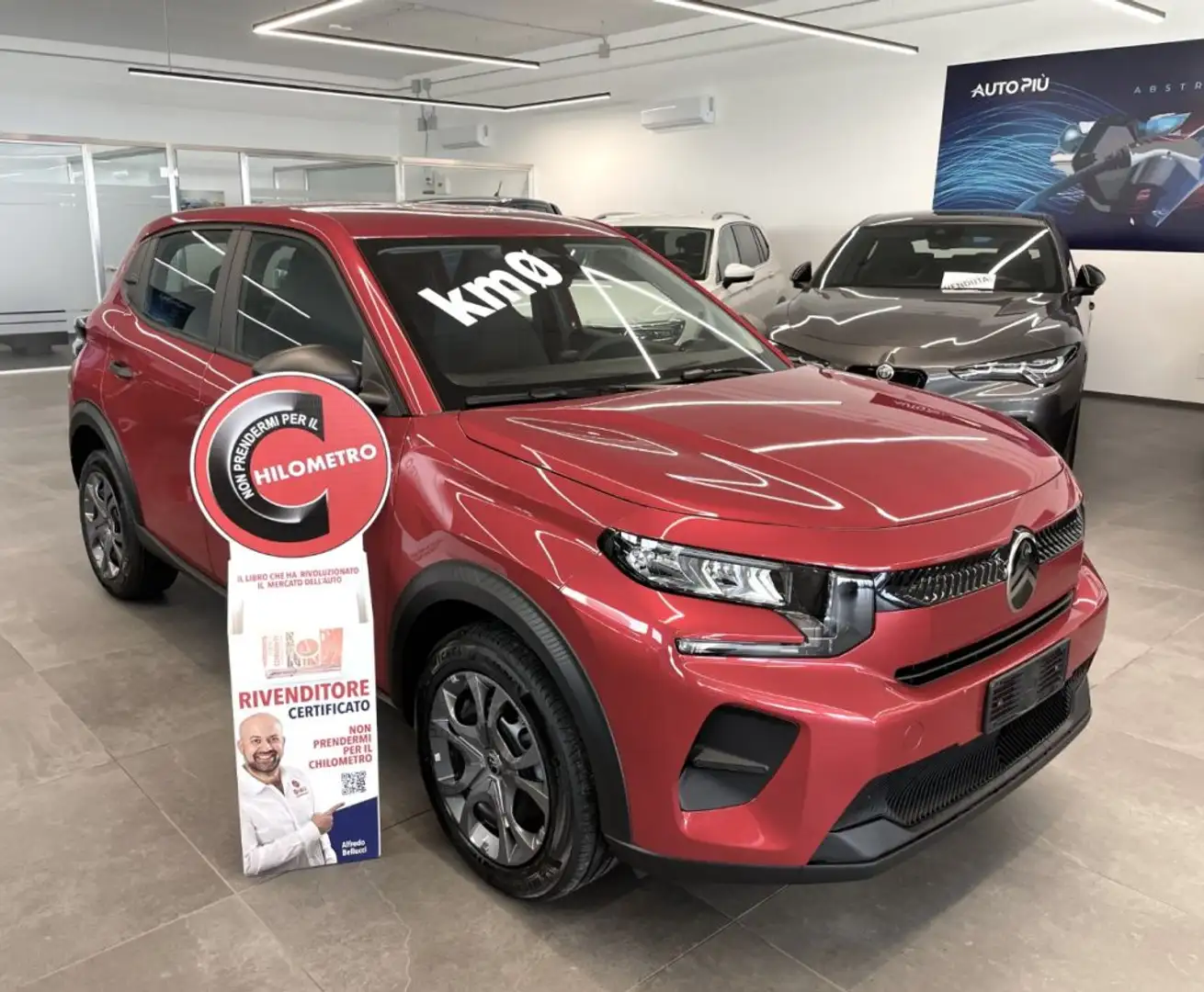 Citroen C3 1.2 PureTech 100 CV Turbo You KM0 MY25 Rosso - 1