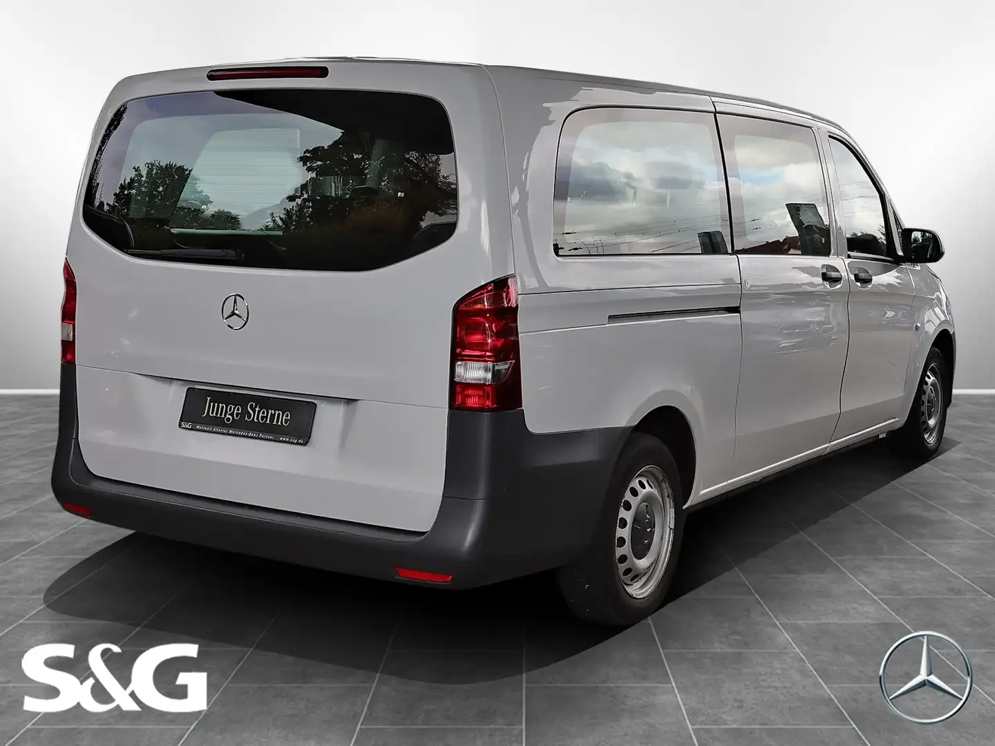 Mercedes-Benz Vito 114 CDI Tourer PRO Extralang Weiß - 2