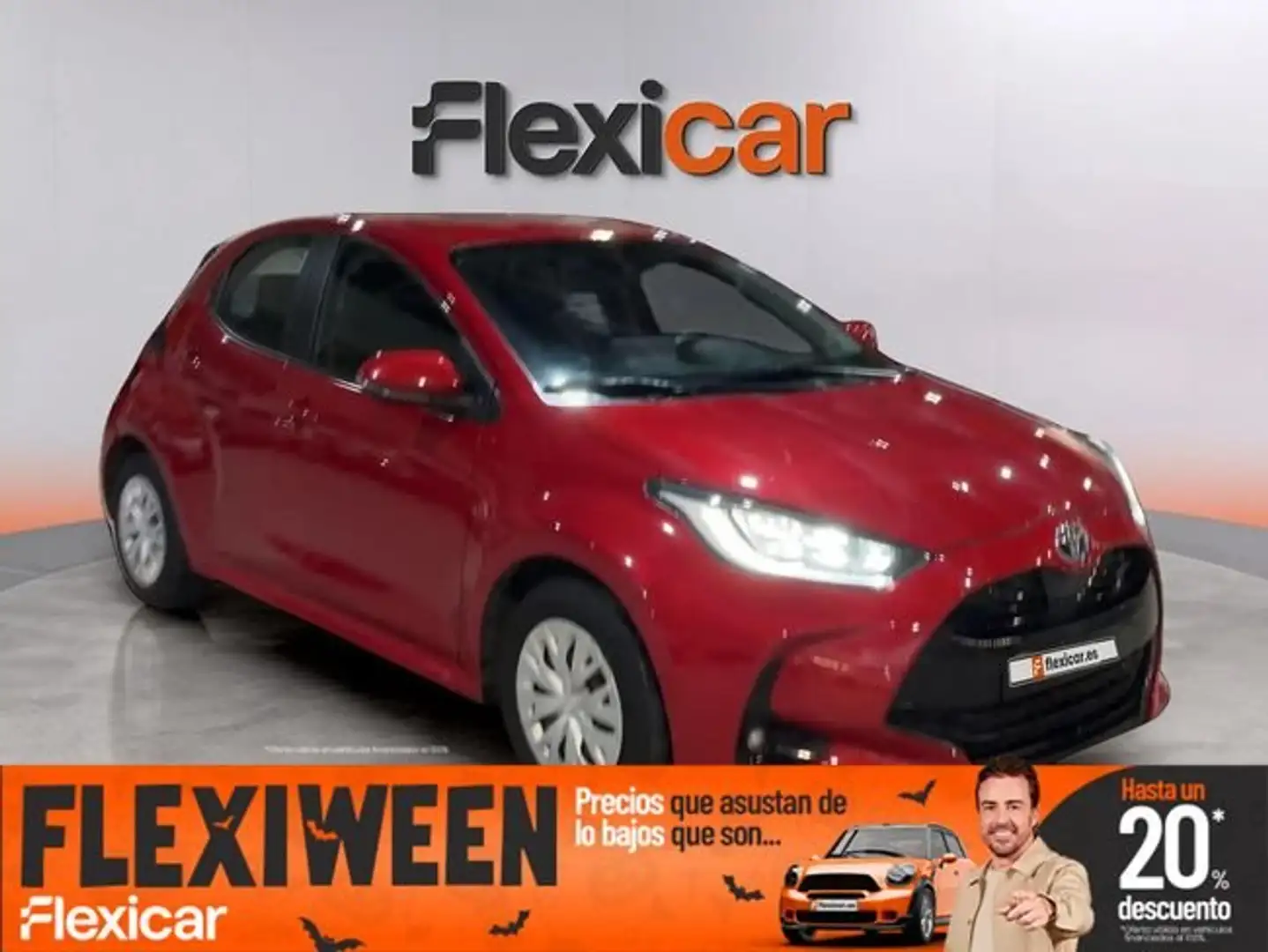 Toyota Yaris 120H 1.5 Active Plus Rojo - 1