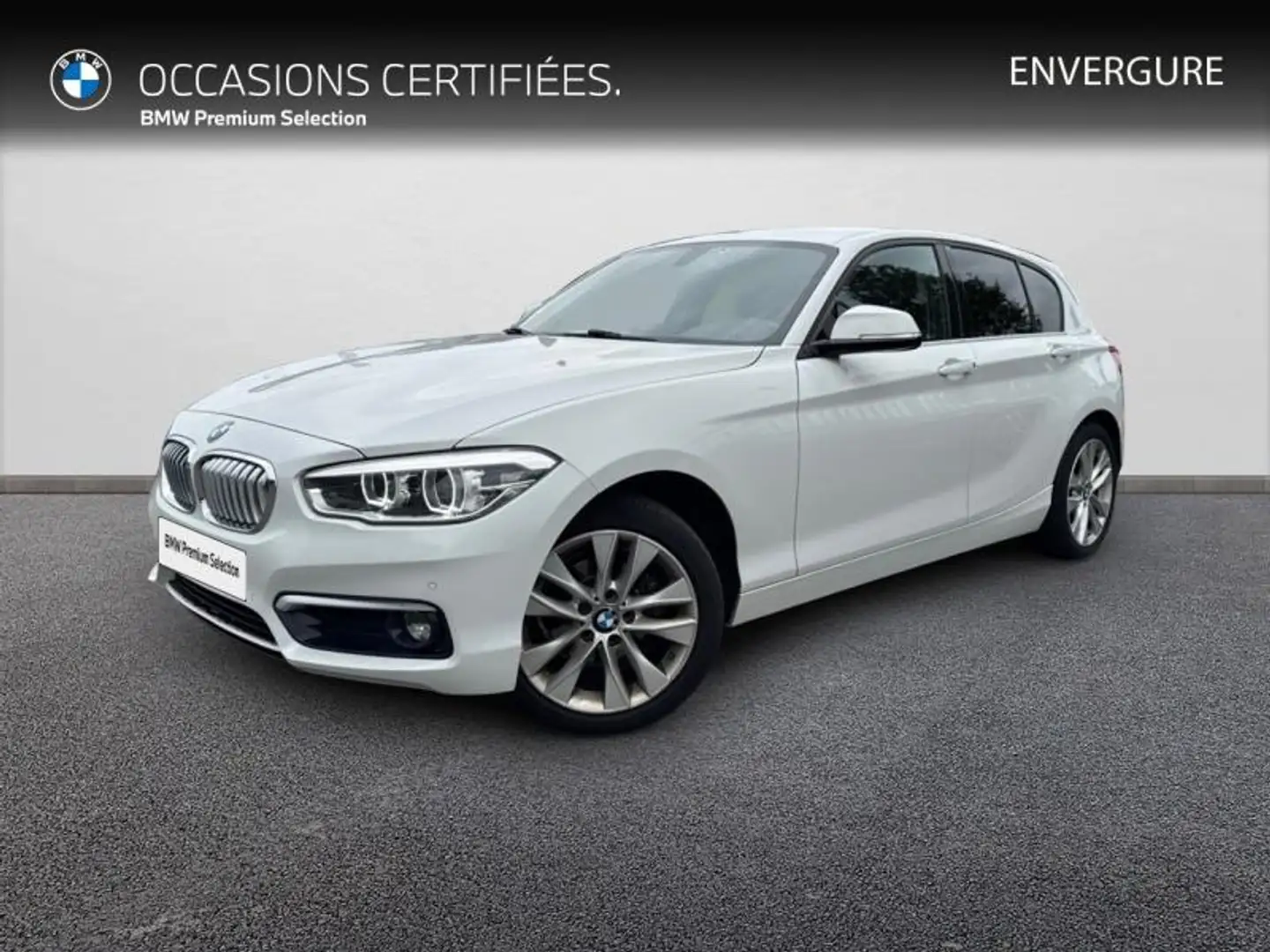 BMW 116 116d 116ch UrbanChic 5p Blanc - 1