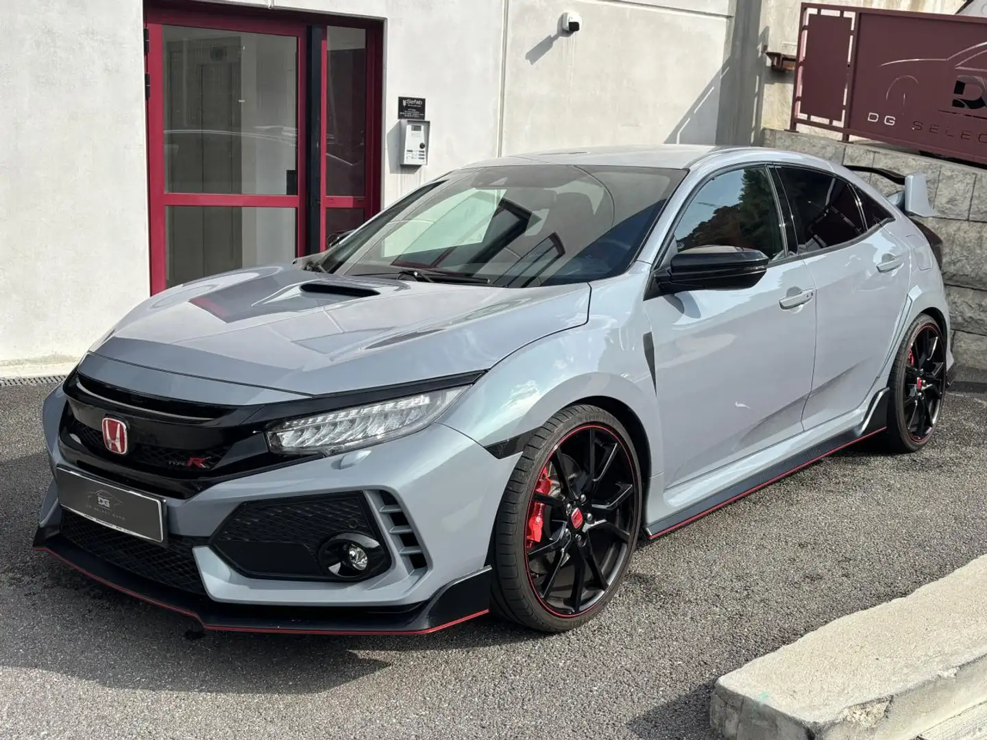 Honda Civic Civic 2.0 i-VTEC 2018 5P 2017 Type-R Gris - 1
