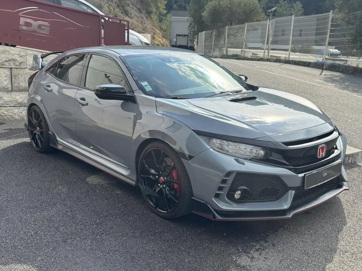 Honda Civic Civic 2.0 i-VTEC 2018 5P 2017 Type-R Gris - 2