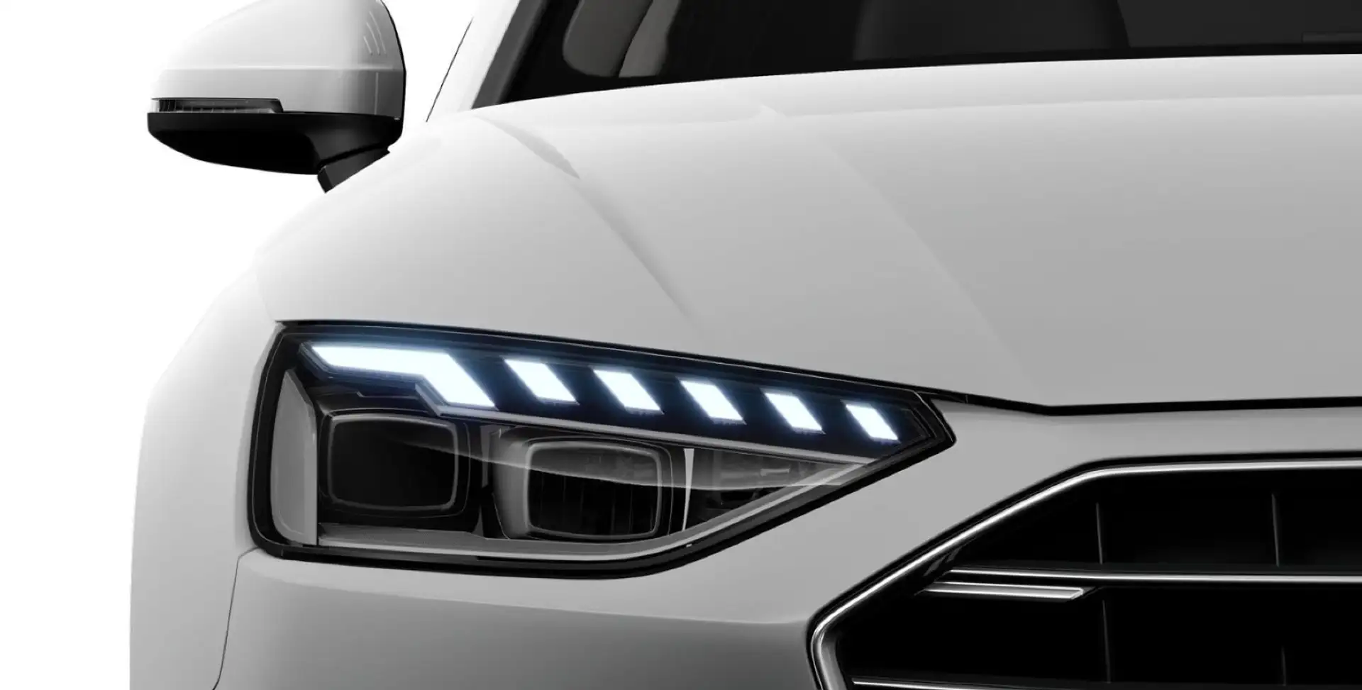 Audi A4 35 TFSI advanced, LED, Sportsitze, RFK, Bianco - 2