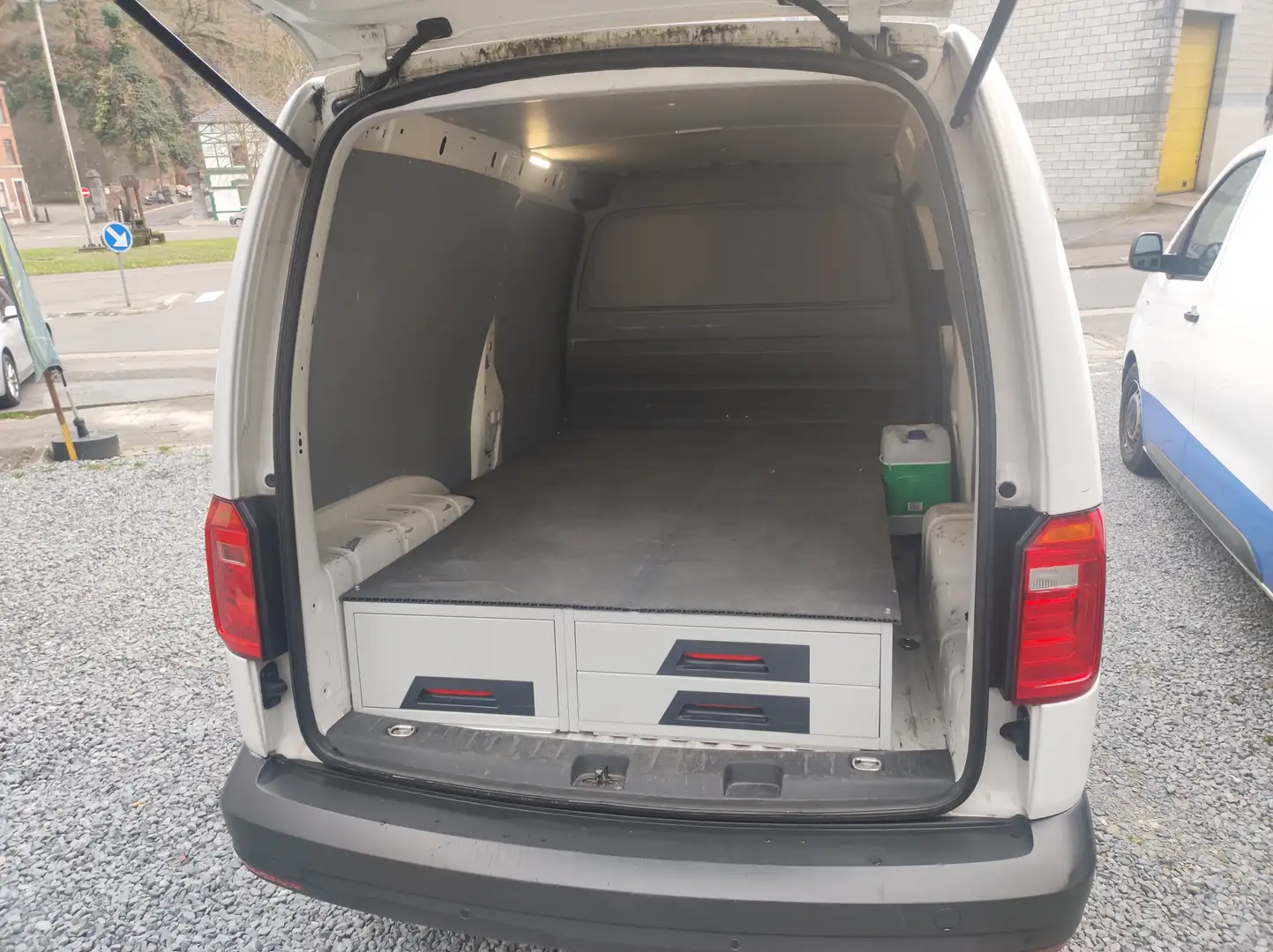 Volkswagen Caddy 1.6 CR TDi BlueMotion Blanc - 2