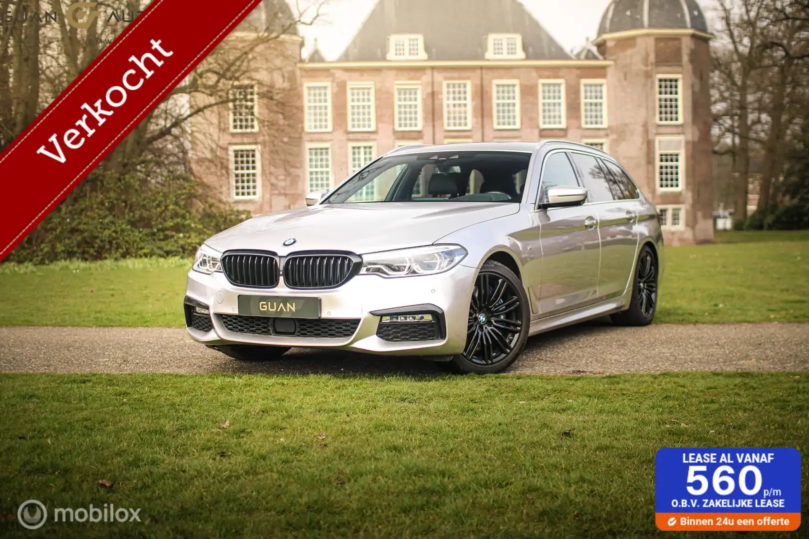 BMW 540 5-serie Touring 540i xDrive High Executive | Bom V Argent - 1