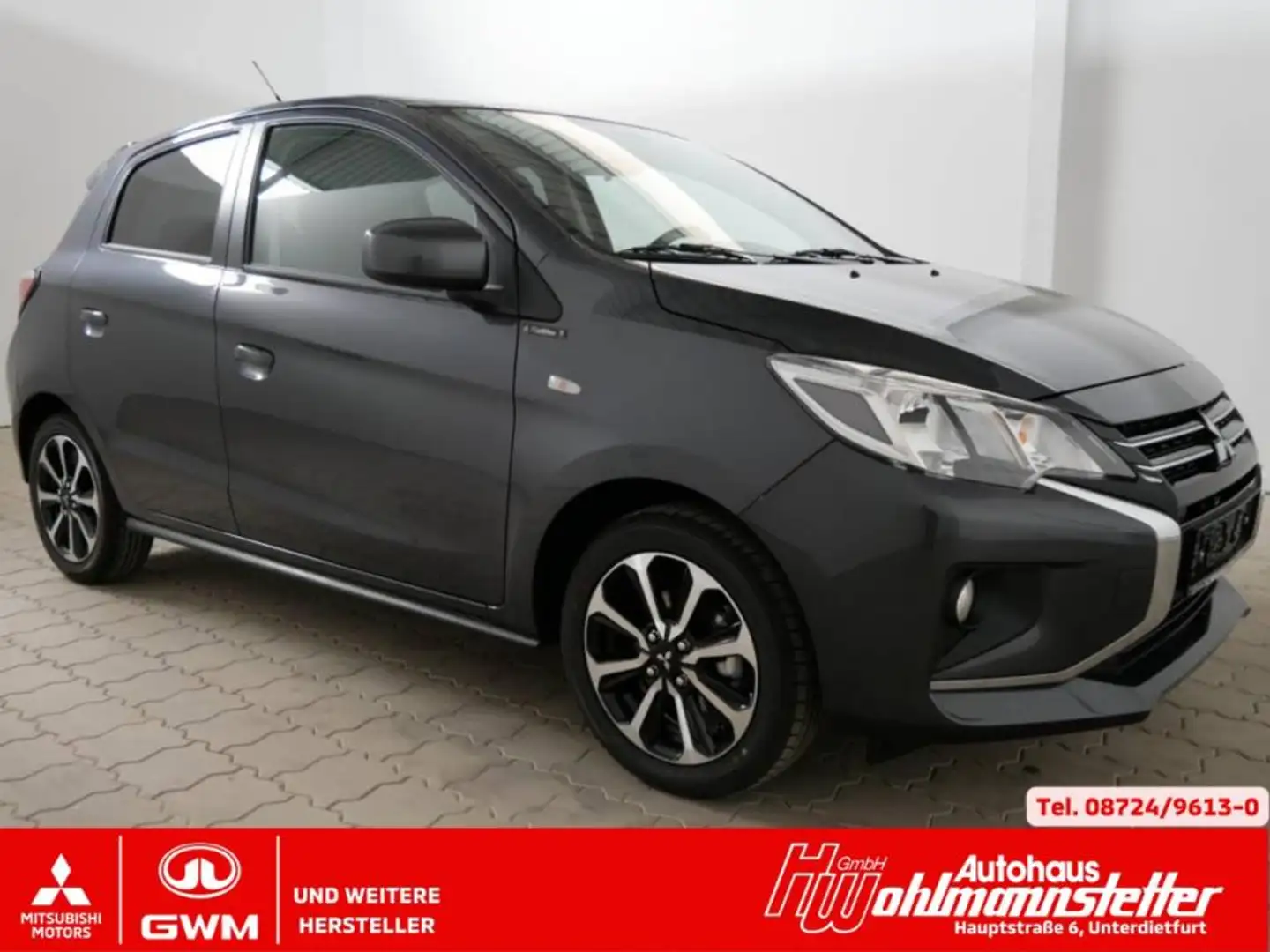 Mitsubishi Space Star 1,2 Select+, Sitzheitzung, Klima, zv, uvm. Grau - 1