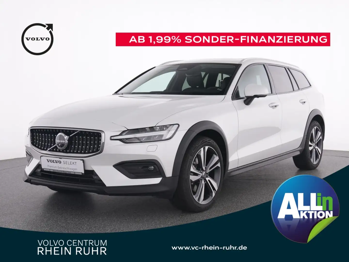 Volvo V60 Cross Country B4 D AWD Ultimate AHK+MASSAGE Wit - 1