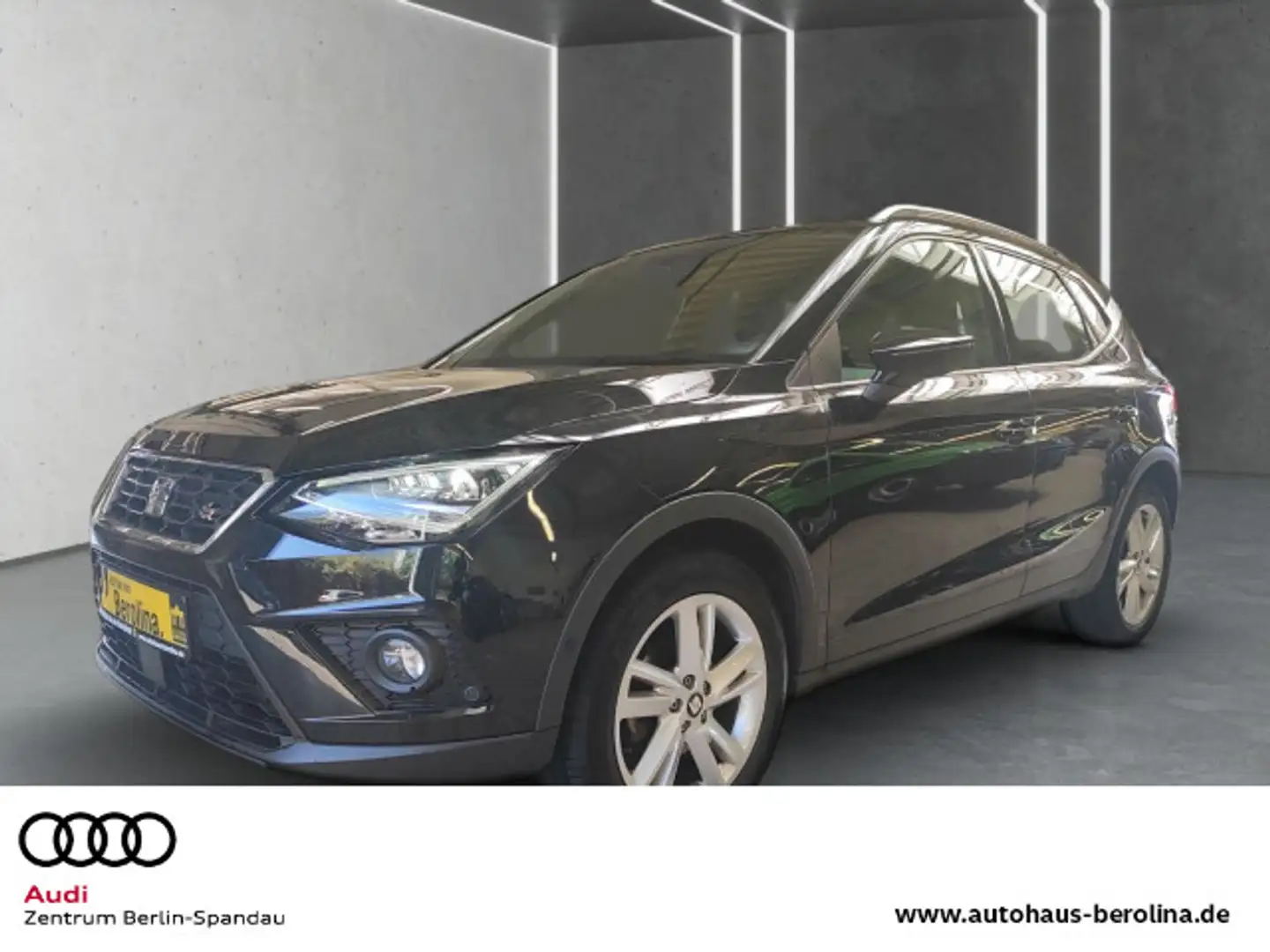 SEAT Arona 1.5 TSI FR DSG *ACC*LED*NAV*R-CAM*SHZ* Schwarz - 1