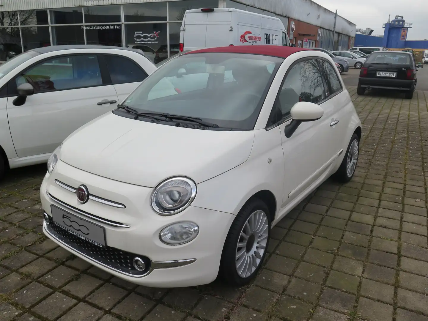Fiat 500C Lounge Weiß - 1