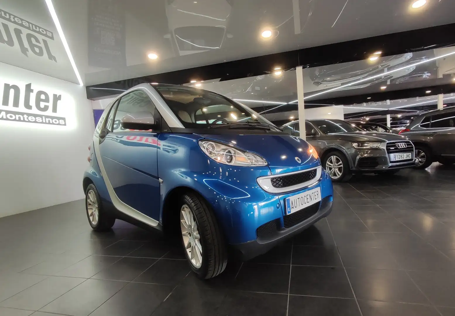 smart forTwo Coupé 52 mhd Passion Aut. Azul - 2