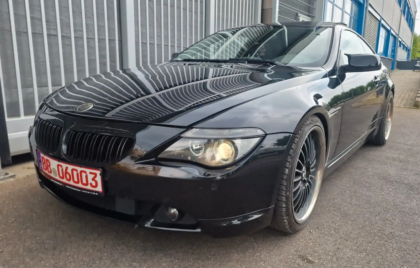 BMW 645 CI Coupe/TÜV 02.27/PANO/NAVI/333 PS/LEDER Zwart - 2