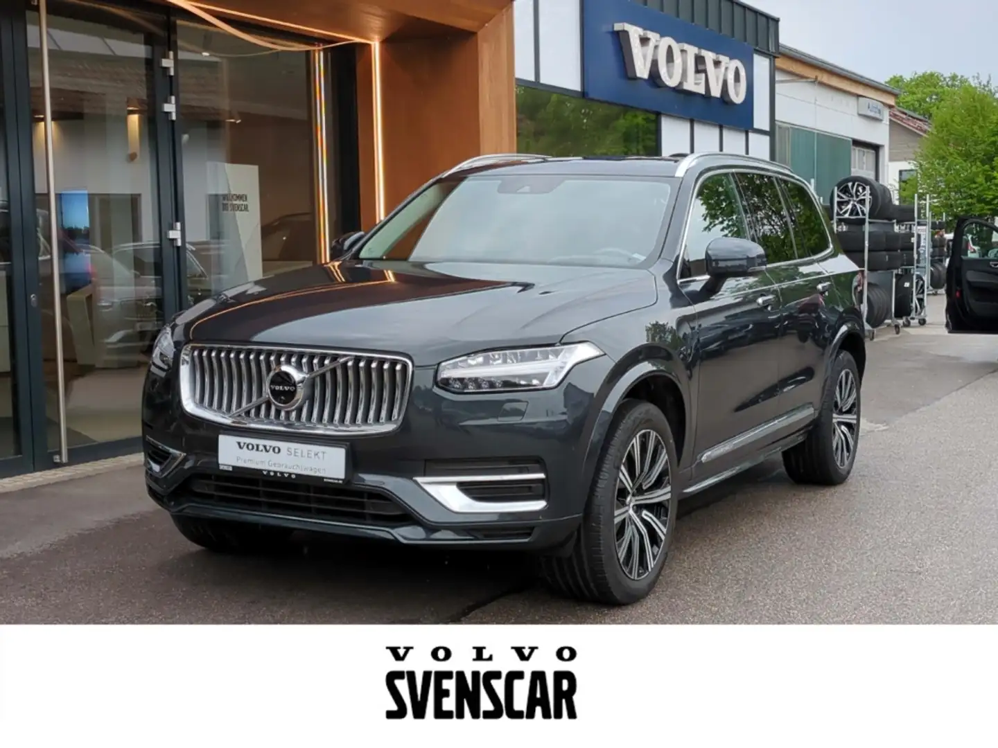 Volvo XC90 Plus Bright Recharge Plug-In Hybrid AWD T8 Twin En Grau - 1