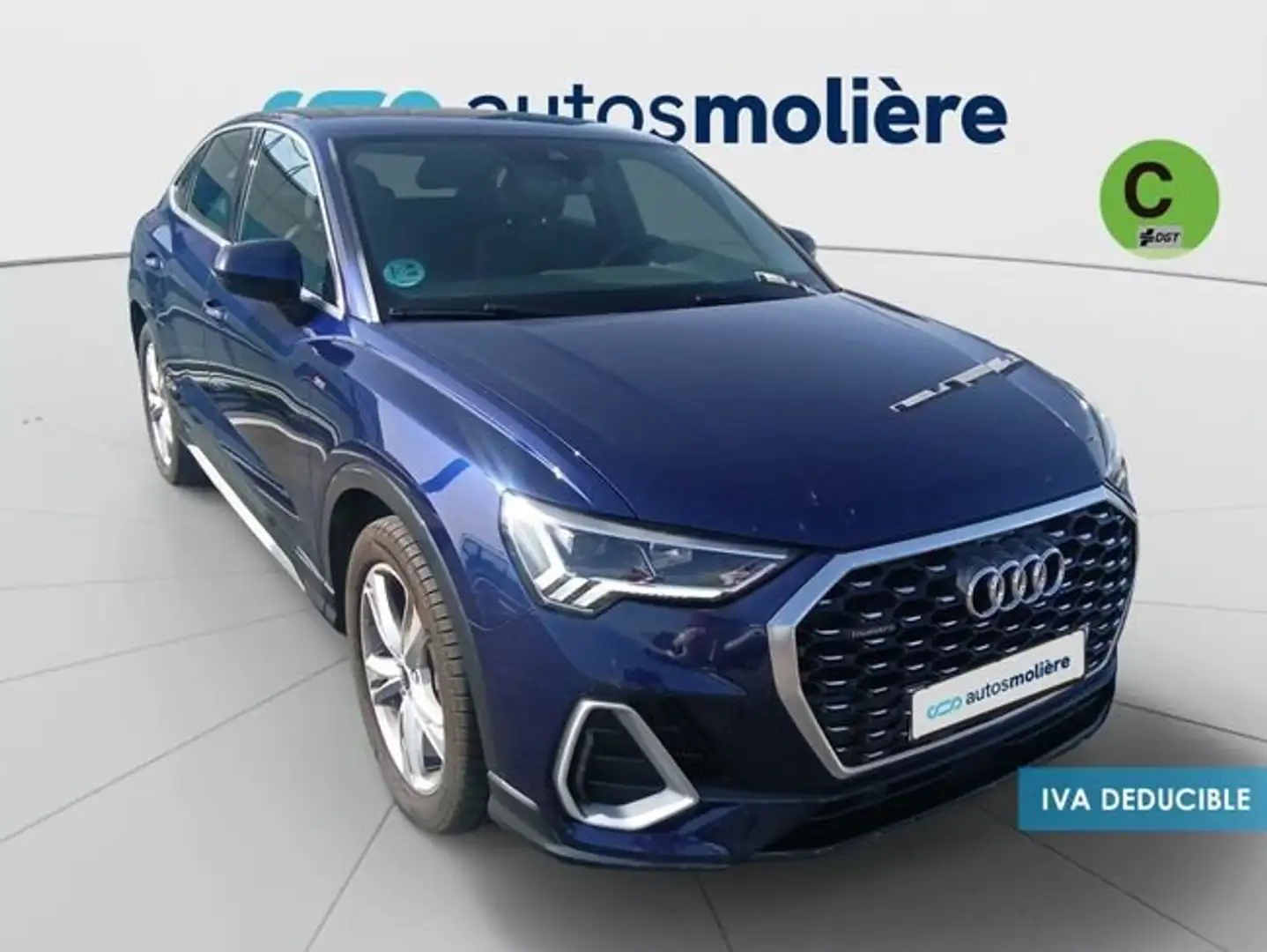 Audi Q3 40 TDI S line quattro S tronic 147kW Azul - 2