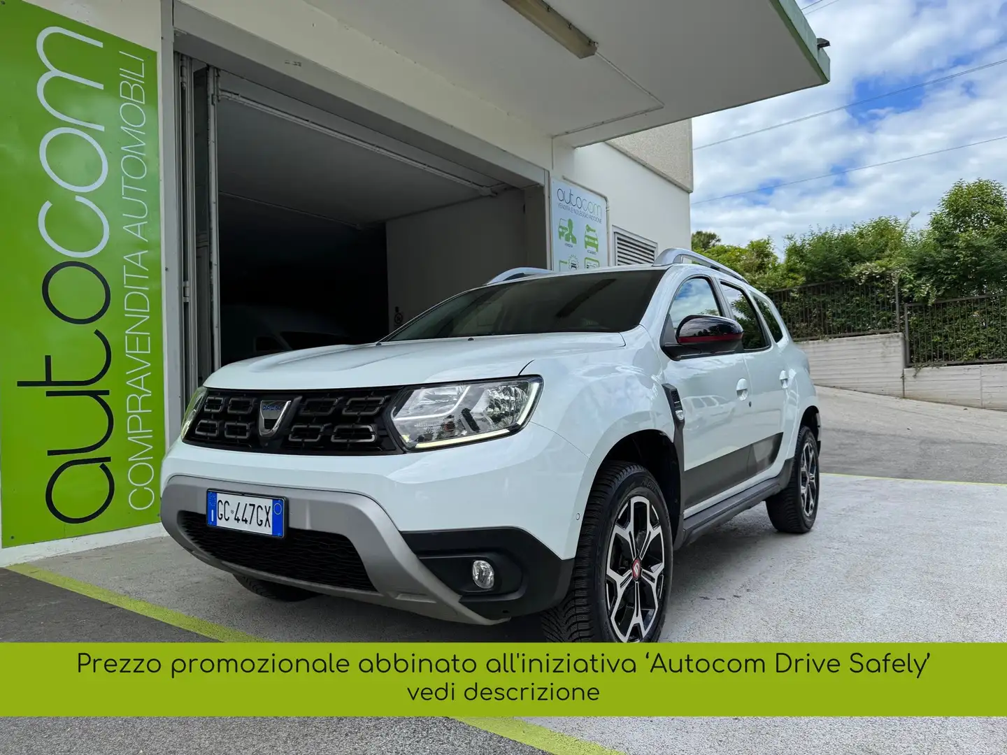 Dacia Duster 1.5 bluedci Techroad UNIPROPRIETA GARANZIA 24 MESI Bianco - 1