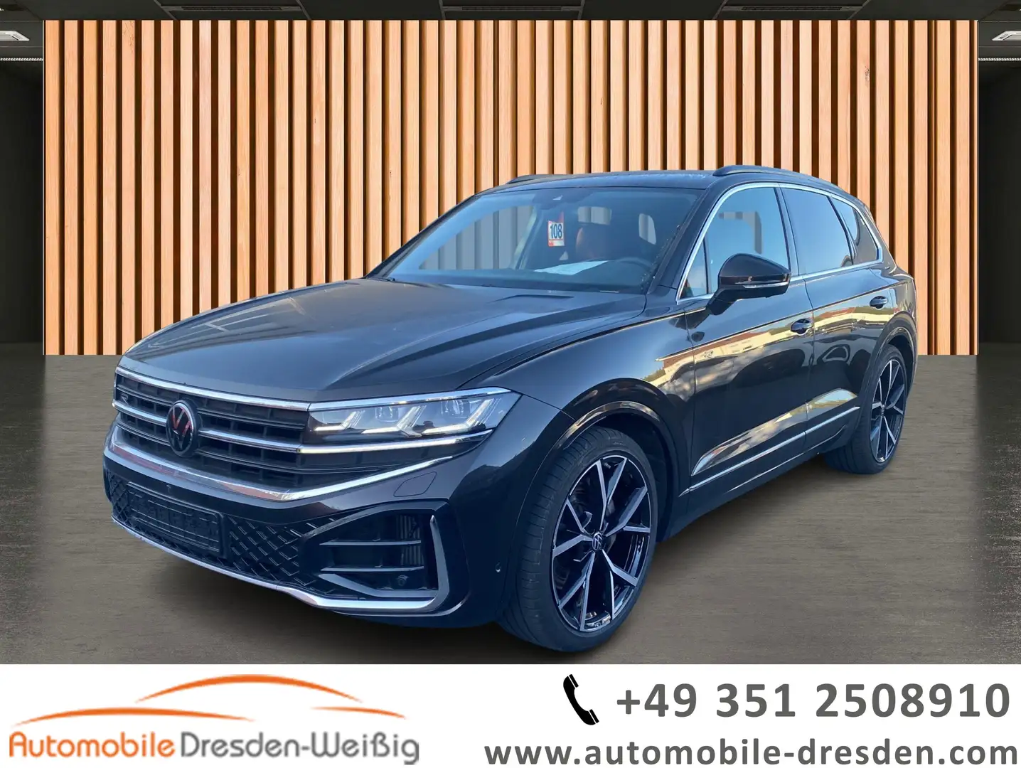 Volkswagen Touareg 3.0 TSI 4Motion R-Line*Stdhzg*AHK*ACC* Коричневий - 1