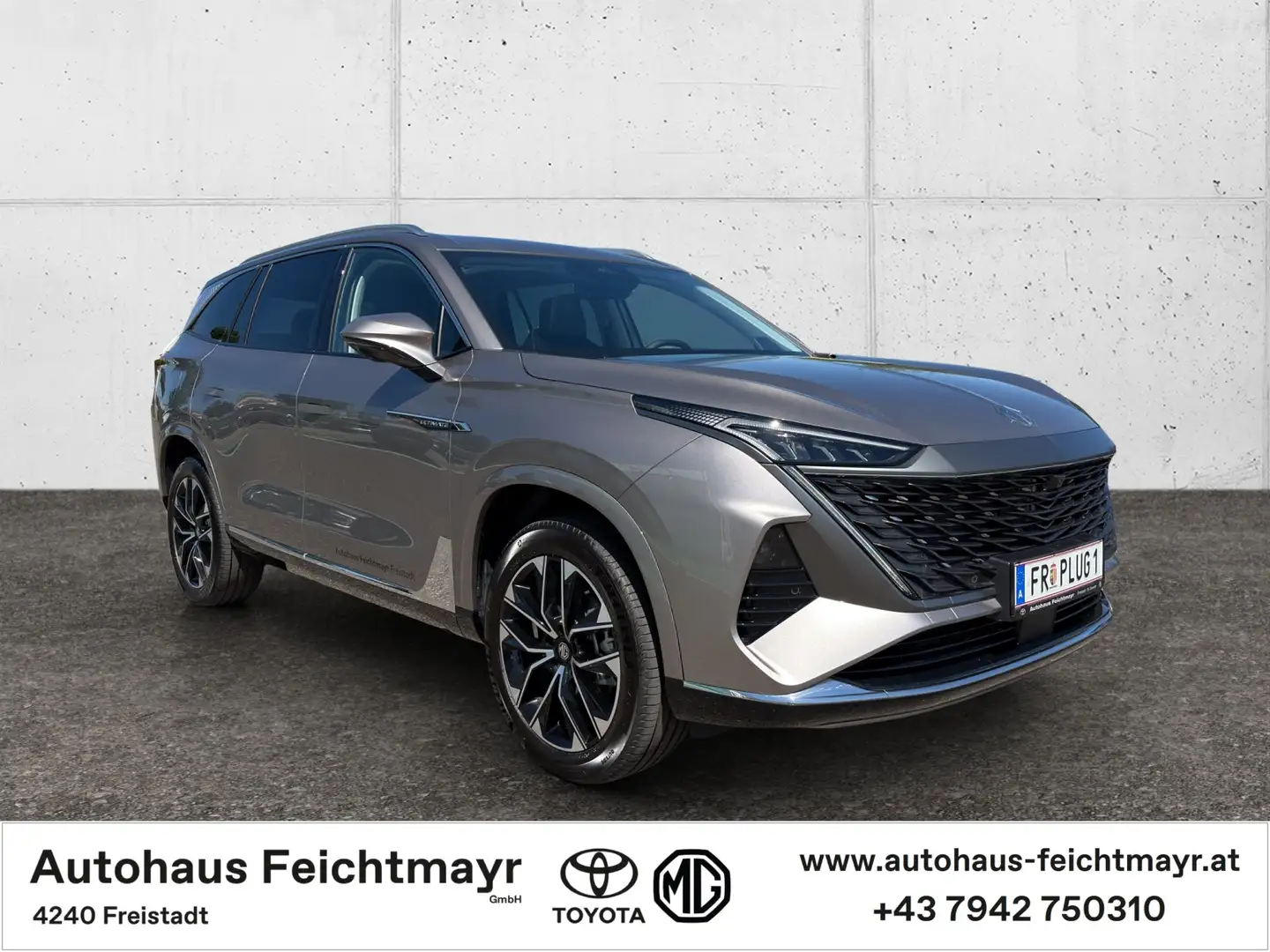MG MGS9 Plug-in Luxury 7-Sitzer 100km - elektrisch 5t. Silber - 2