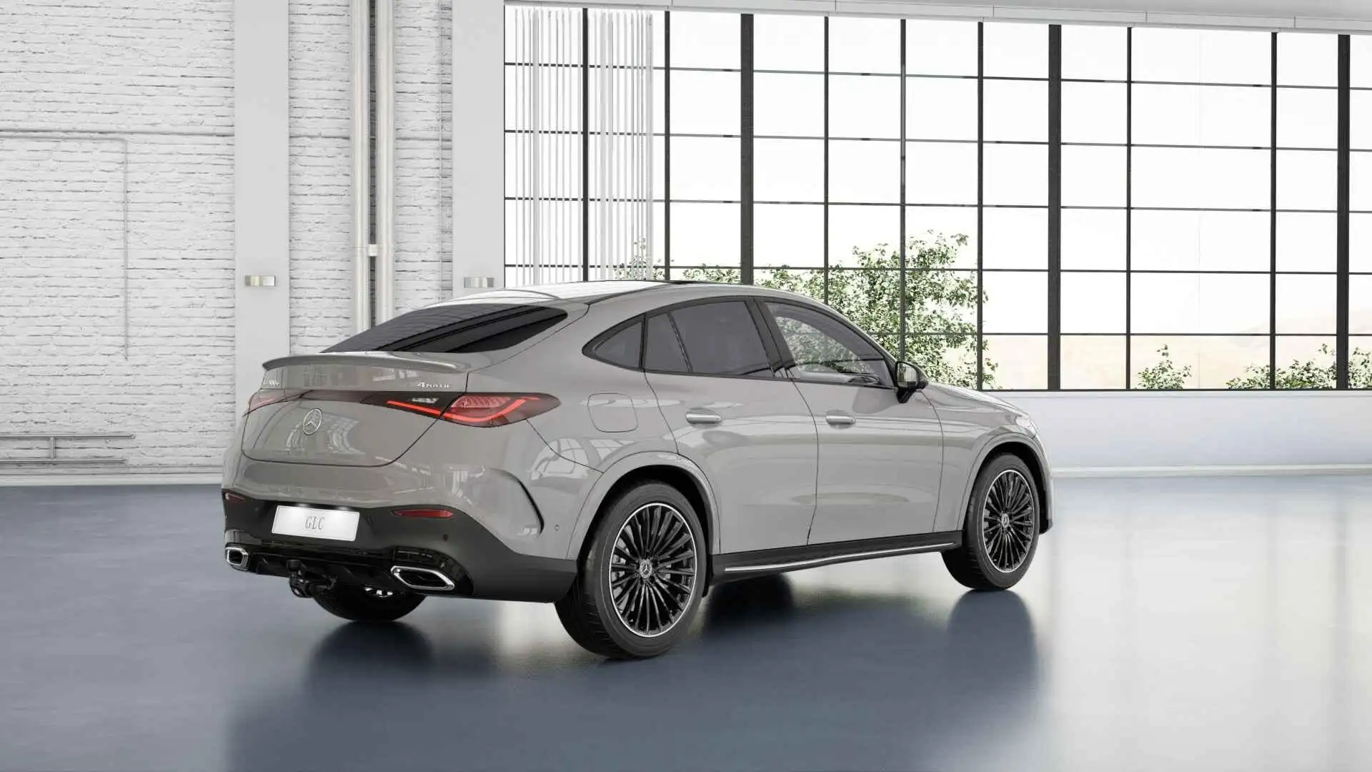 Mercedes-Benz GLC 300 Coupé 300e 4MATIC AMG Line | Night | Panoramadak | Grau - 2