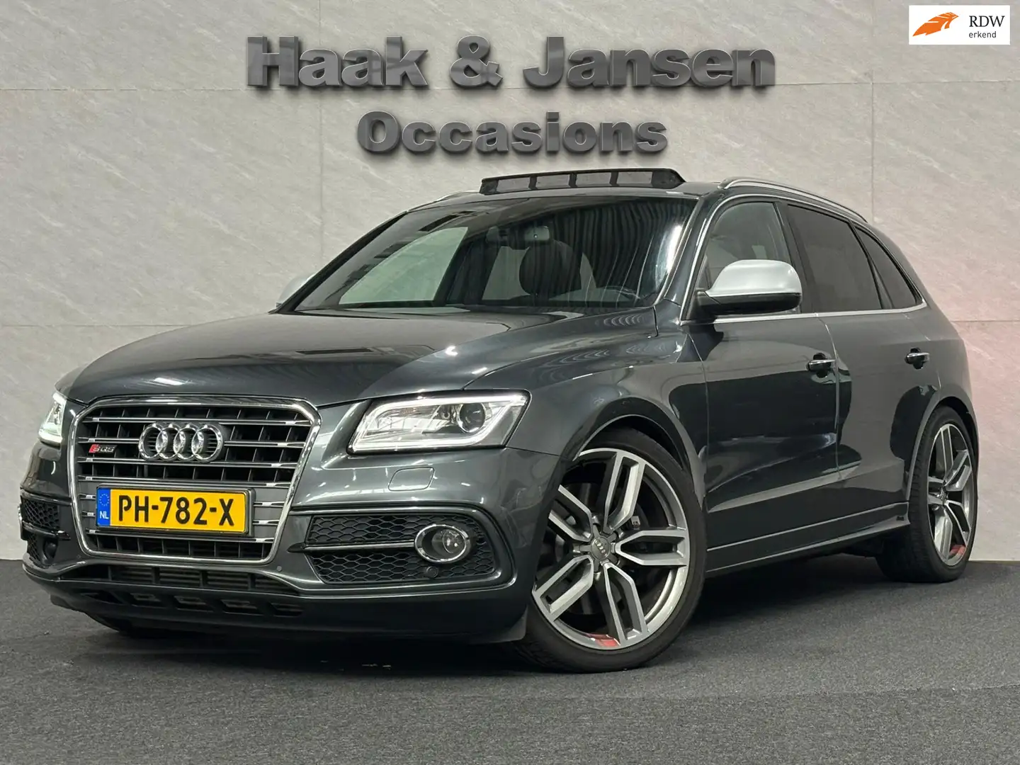 Audi SQ5 3.0 TDI SQ5 quattro Pro Line Pano Stoelverwarming Grau - 1