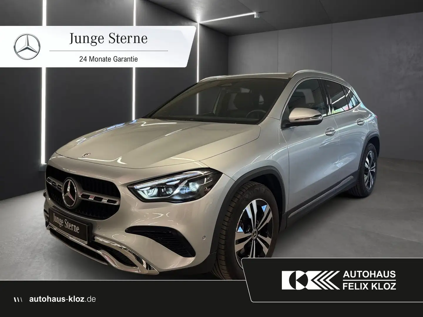 Mercedes-Benz GLA 220 d 4M PRogressive*AHK*Totwinkel*Multibeam Silber - 1