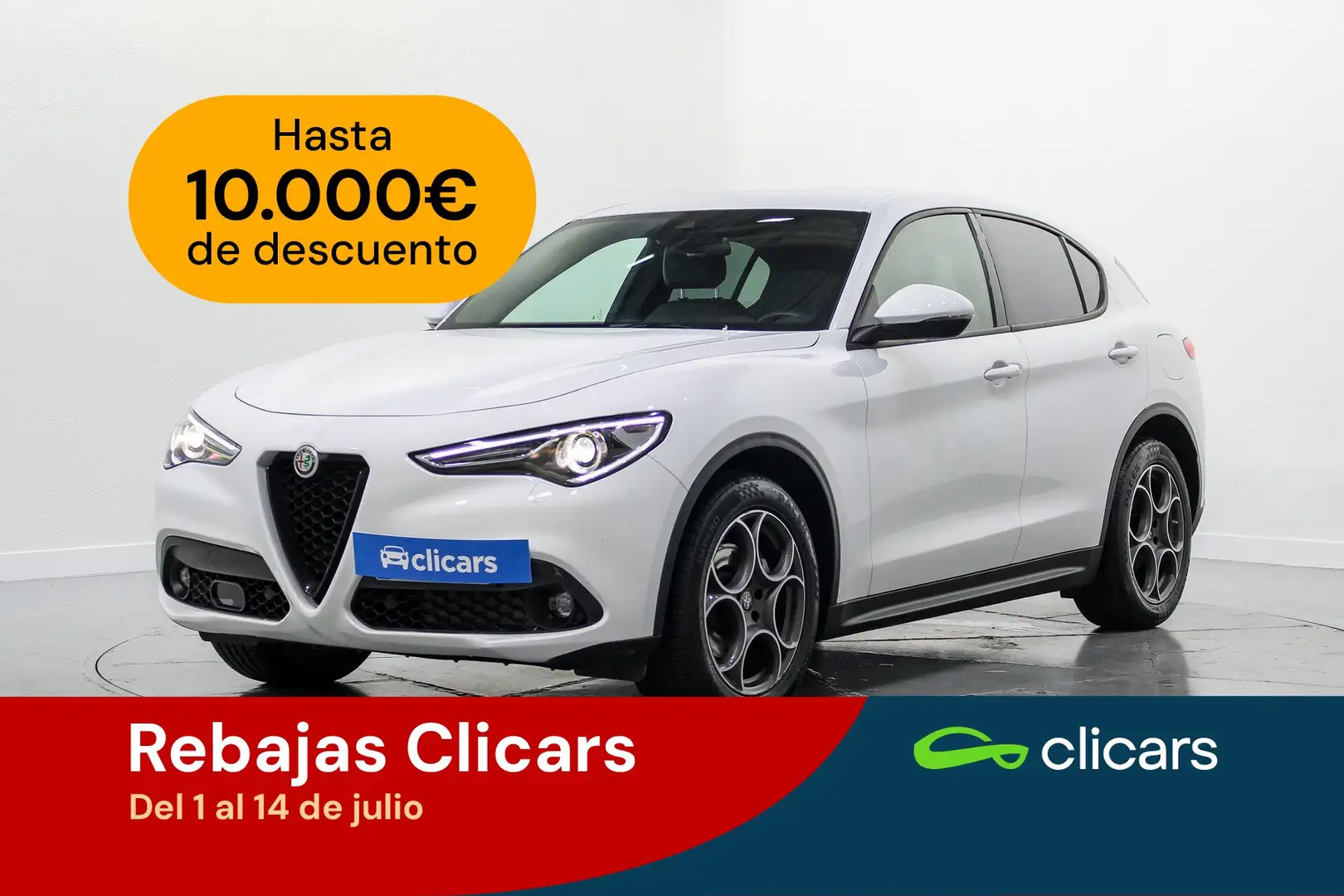 Alfa Romeo Stelvio 2.2 Sprint AWD 190 Aut. Wit - 1