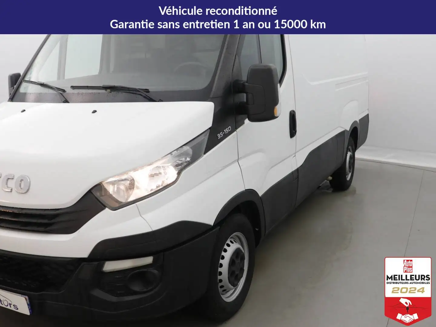 Iveco Daily Daily FGN 35 S 15 V12 H2 +PDC AR Blanc - 1
