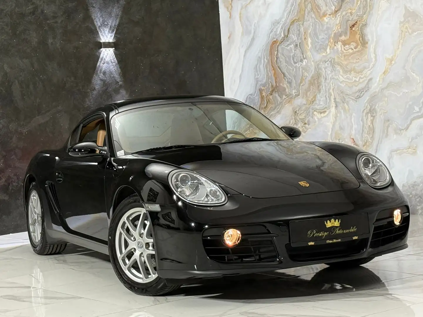 Porsche Cayman 2.7 245 PS * NUR 38TKM * 2.BESITZ * SAMMLERZUSTAND Schwarz - 1