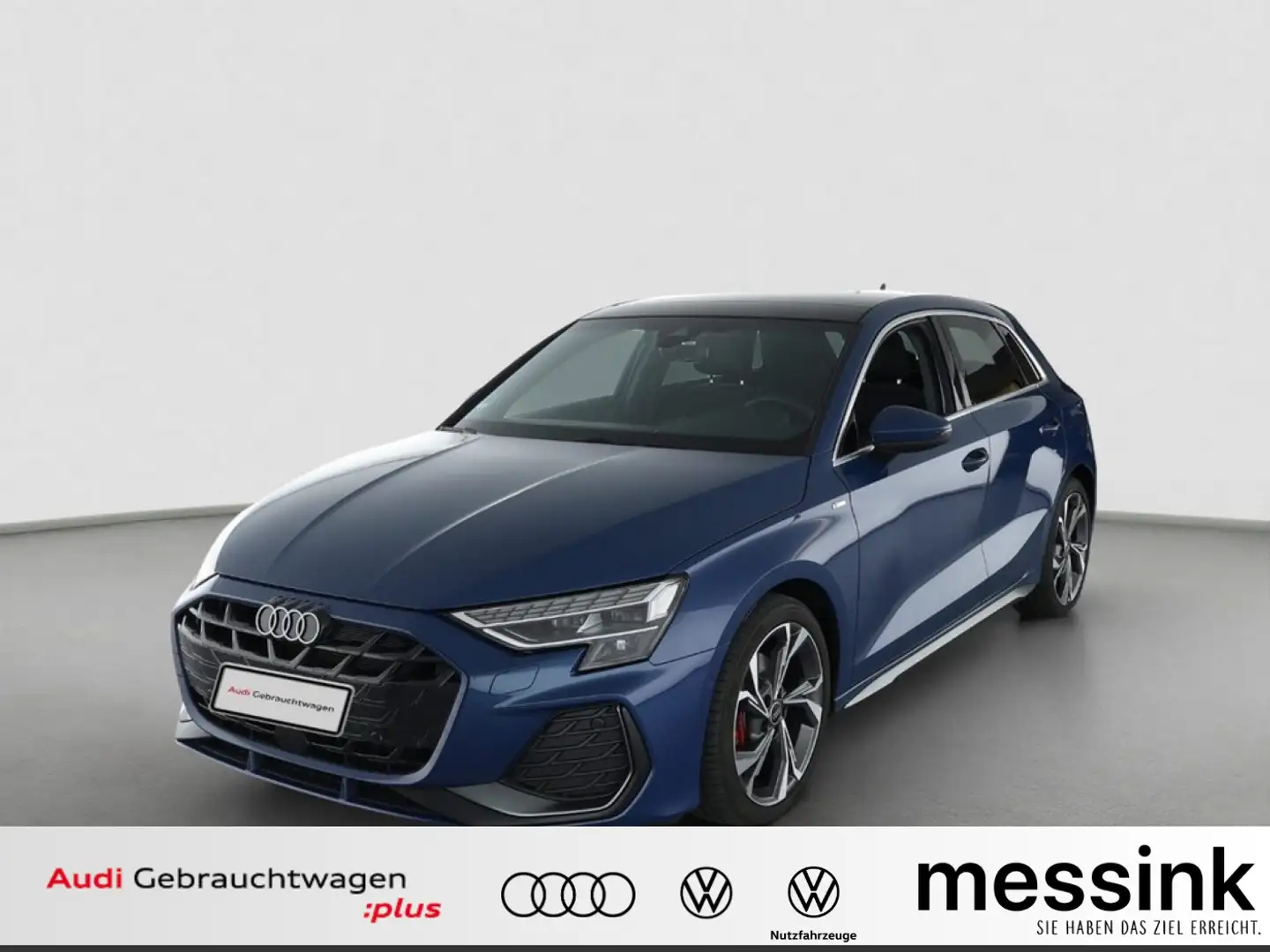 Audi A3 Sportback S-line*Leder*KAMERA*PanoDach*LED*ACC* Blau - 1