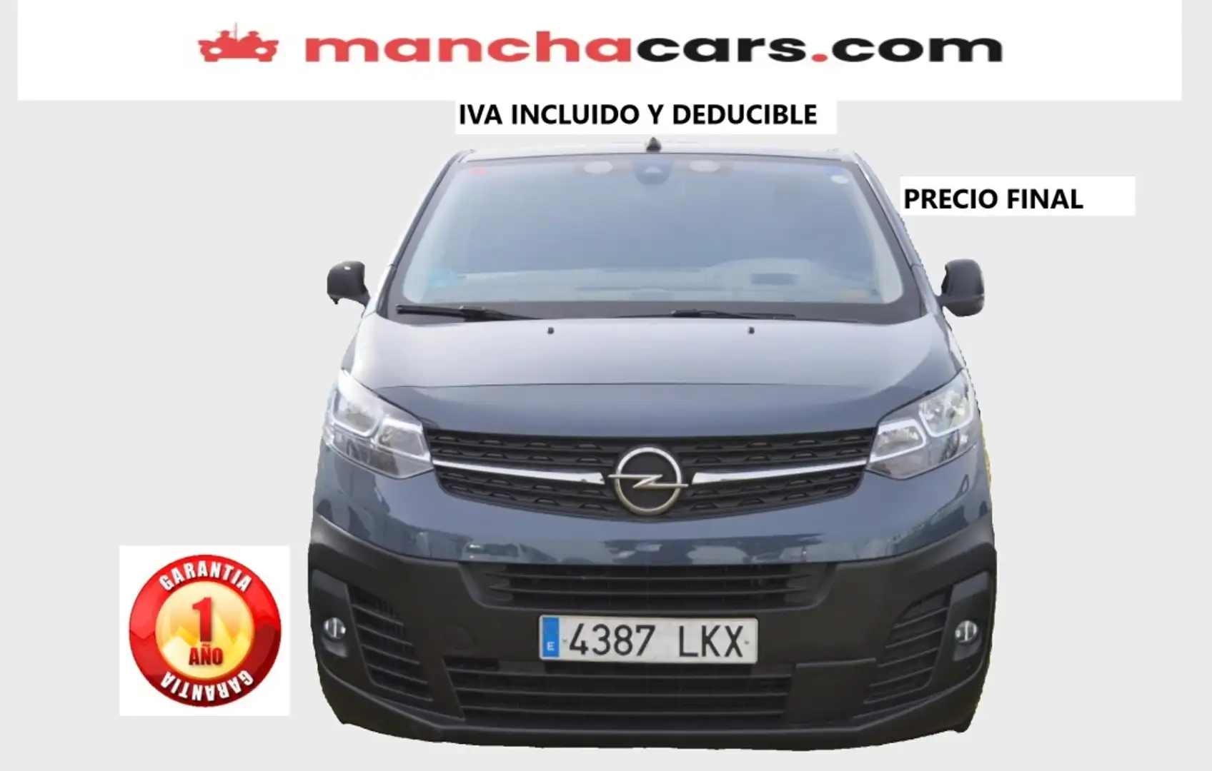 Opel Vivaro Furgón 1.5D S Carga Incrementada Select 10 Bleu - 1