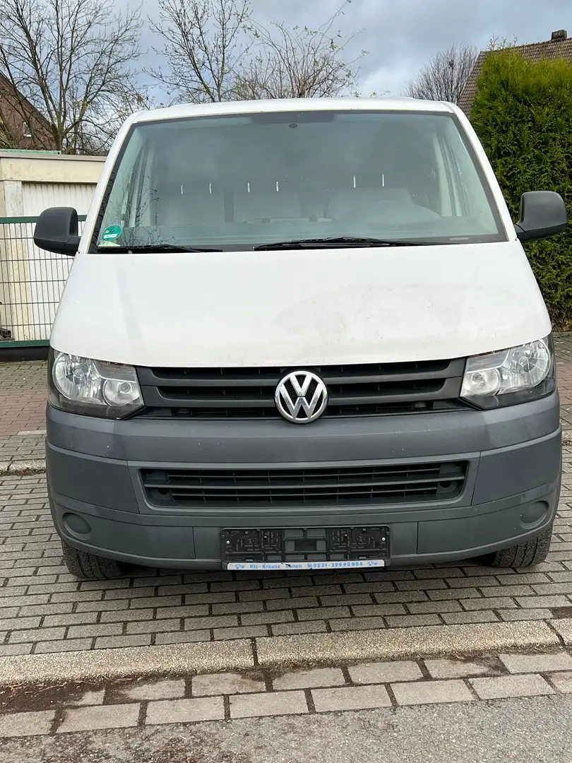 Volkswagen T5 Transporter Kasten Weiß - 1