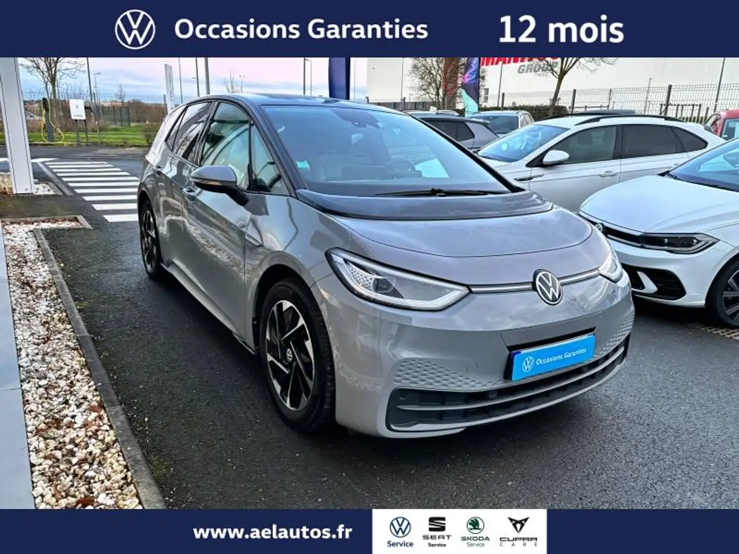 Volkswagen ID.3 145ch - 58 kWh Business Gris - 2
