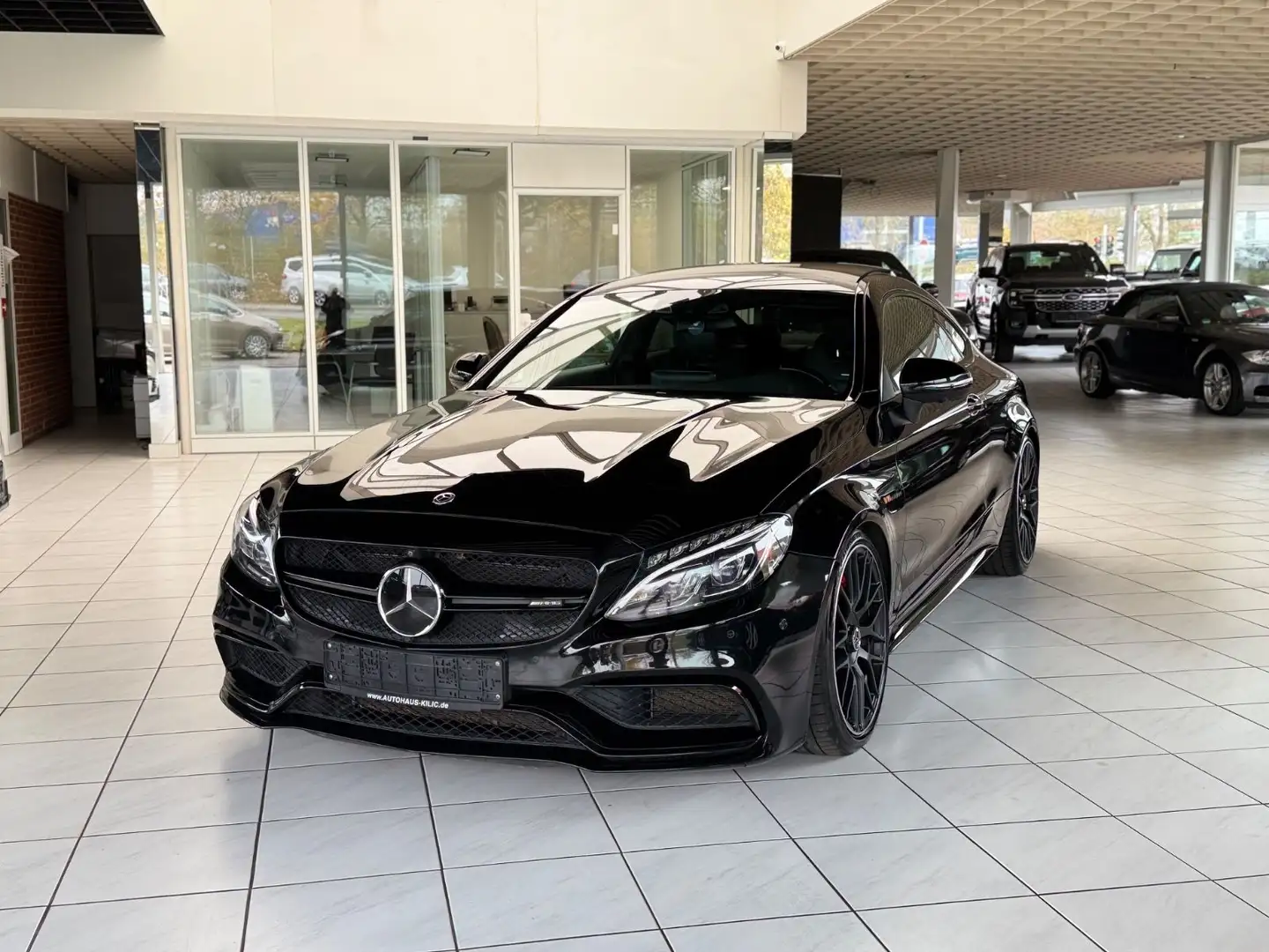 Mercedes-Benz C 63 AMG deutsches Fahrzeug, Head Up, Pano Noir - 1