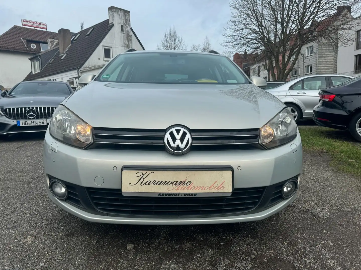Volkswagen Golf VI Variant Comfortline*Navi*AHK* Zilver - 2
