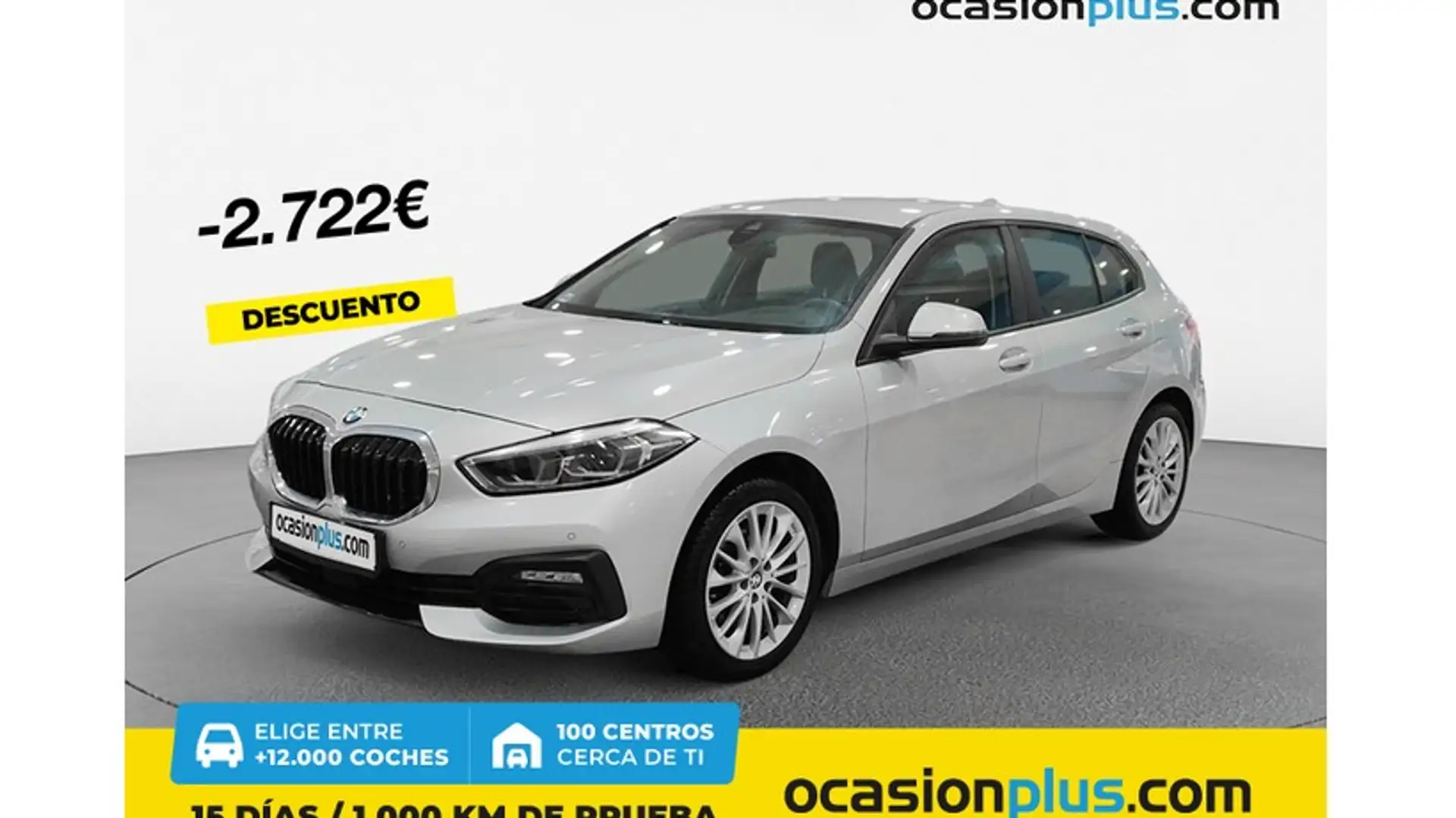 BMW 118 118iA Plateado - 1