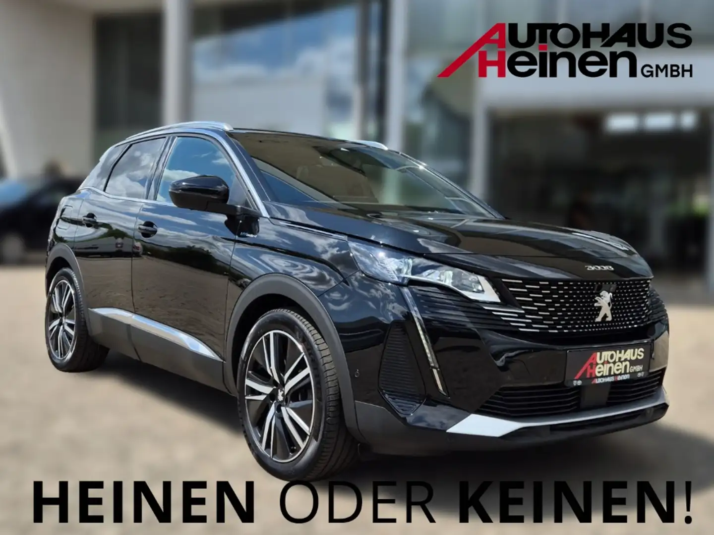Peugeot 3008 Hybrid4 300 GT 1.6 El. Panodach Navi Digitales Coc Schwarz - 1