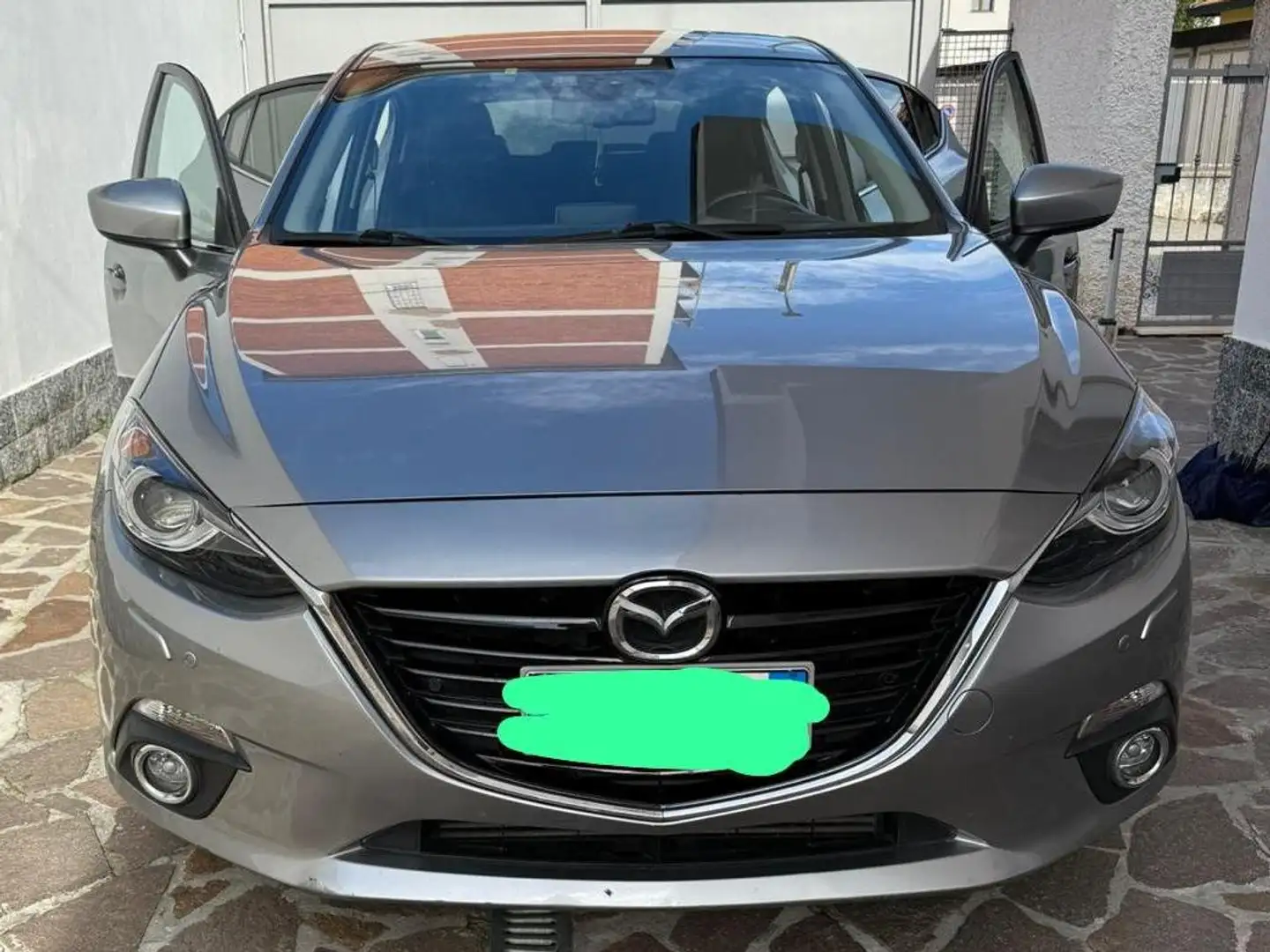 Mazda 3 3 III 2013 5p 2.2d Exceed 150cv auto Argento - 1