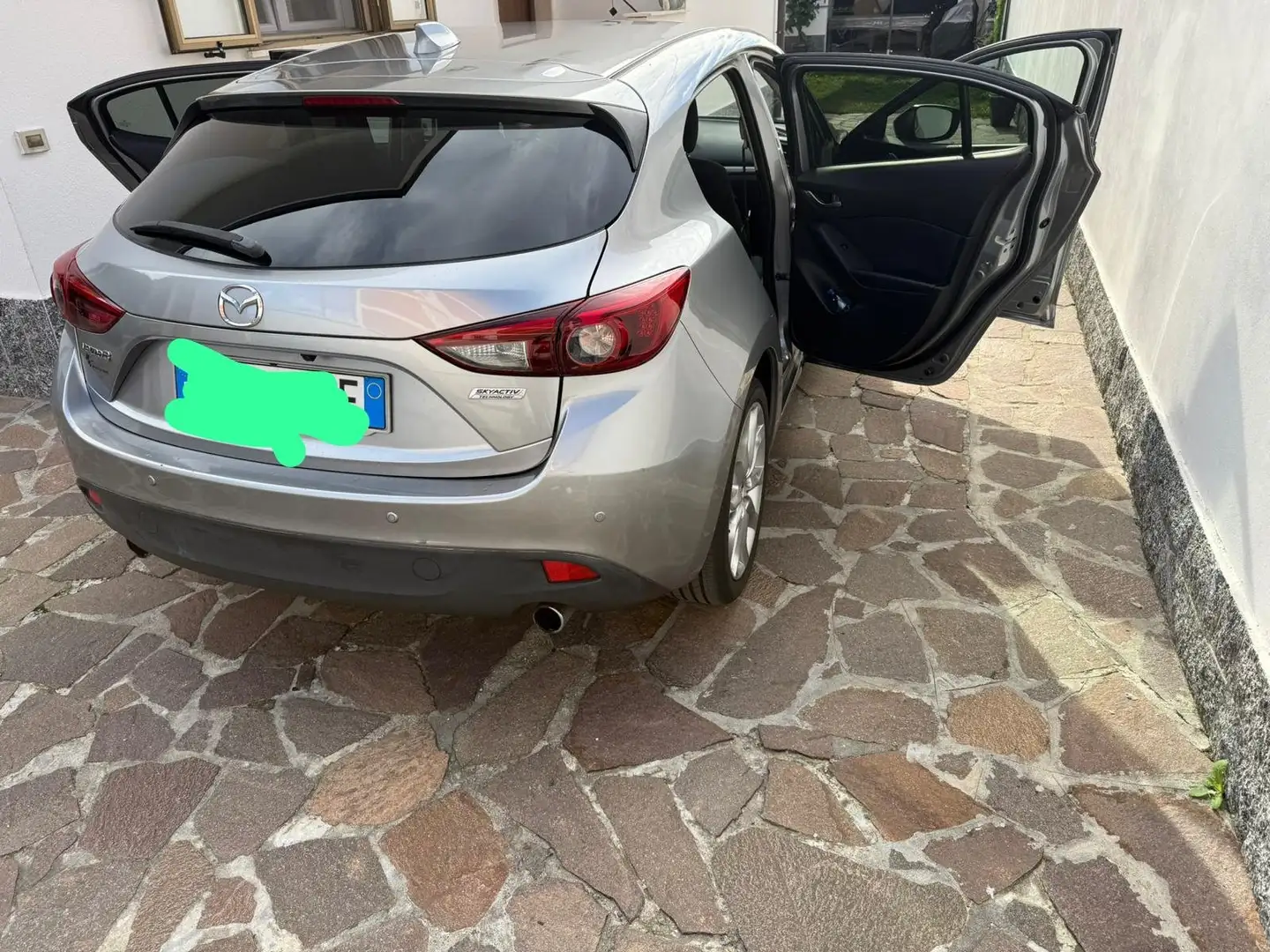 Mazda 3 3 III 2013 5p 2.2d Exceed 150cv auto Argento - 2