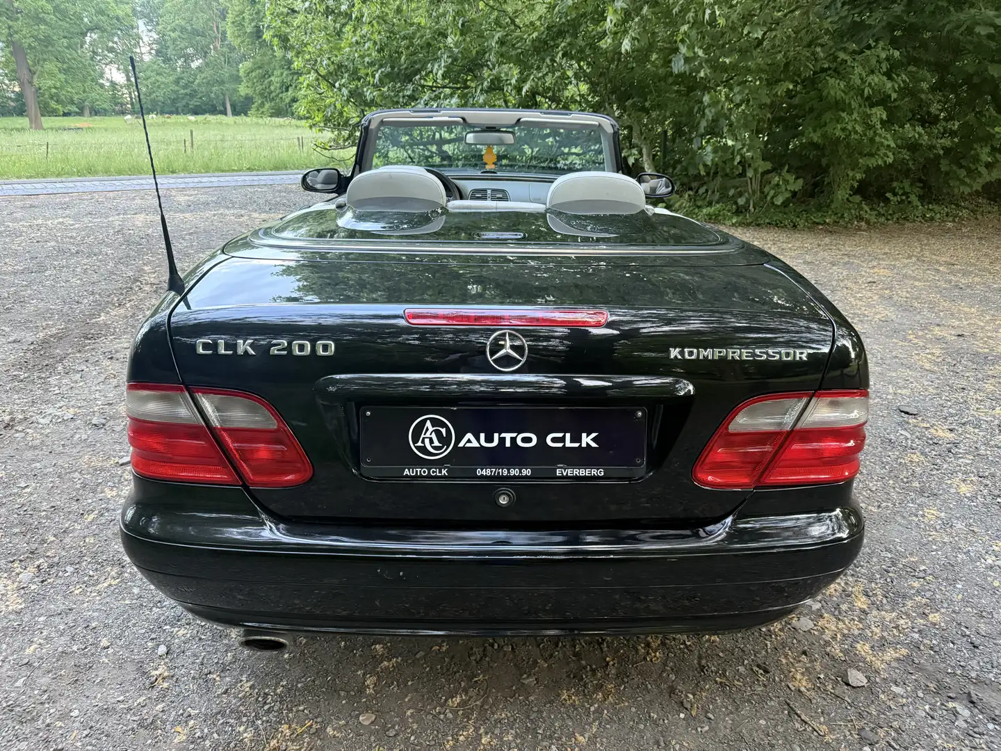 Mercedes-Benz CLK 200 Kompressor Avantgarde 163 chvxAUTOMATIQUE LEZ OK Negro - 2